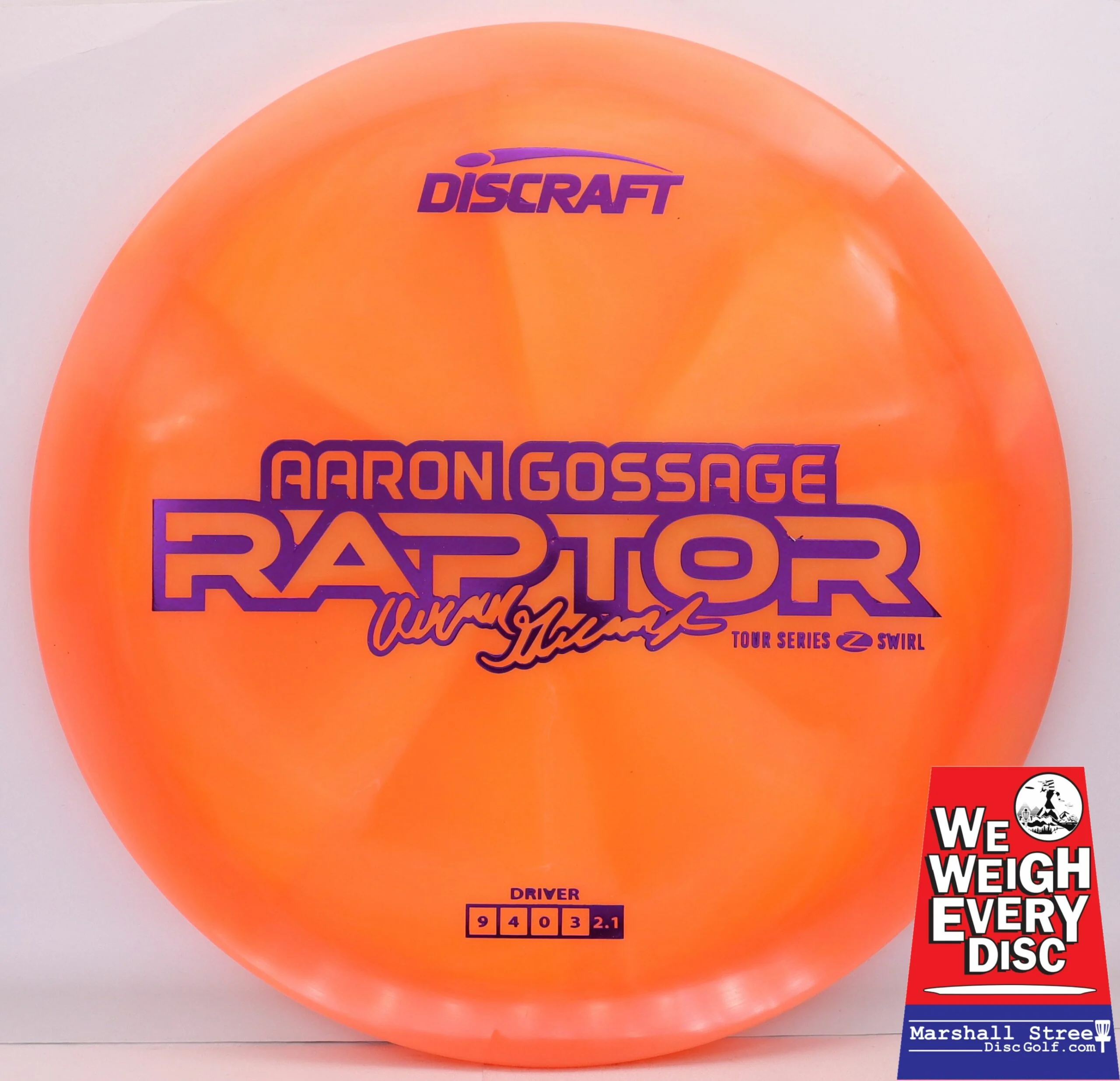 Z Swirl Raptor, Aaron Gossage 2025 Tour Series