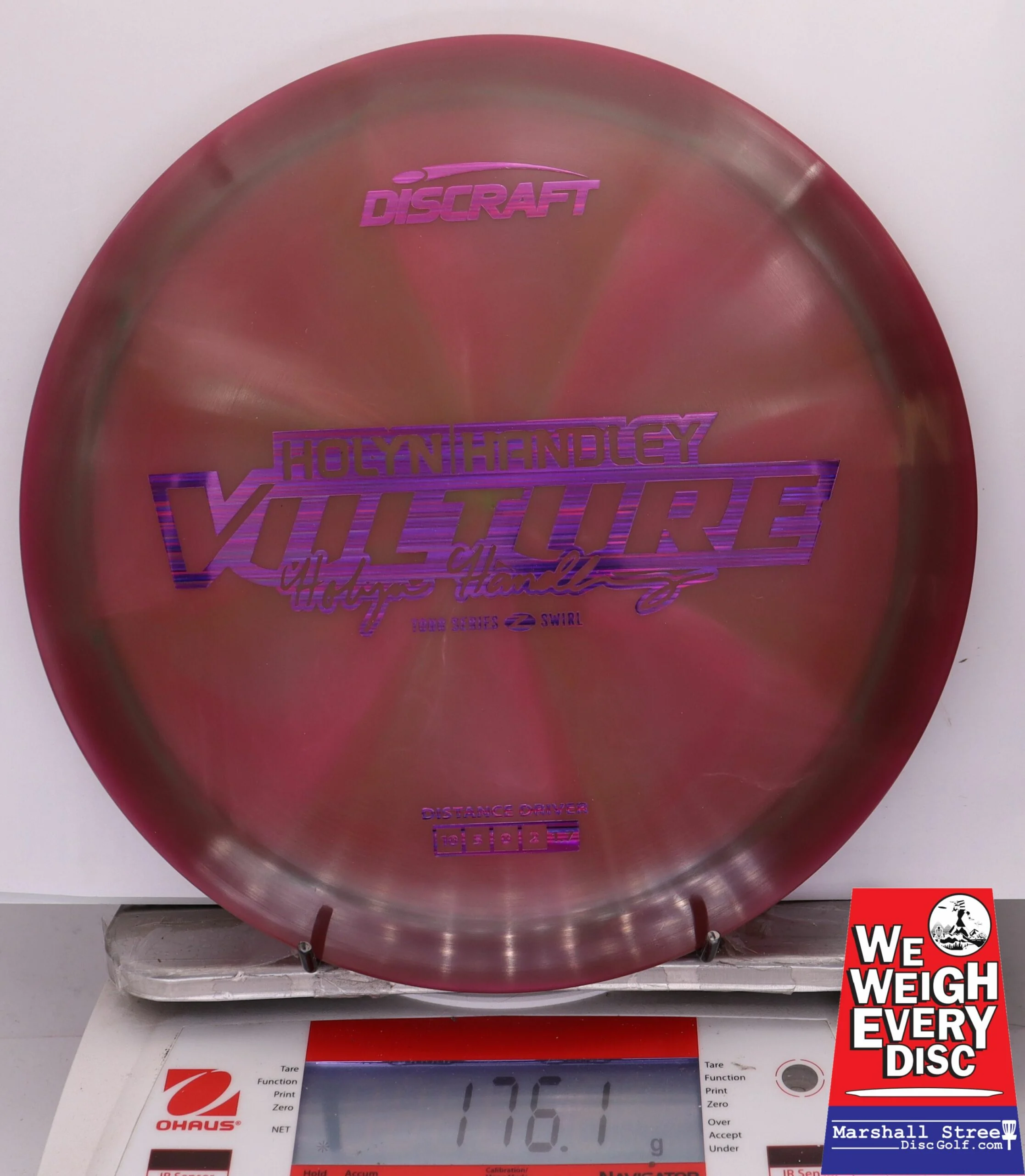 316516 Z Swirl Vulture, Holyn Handley 2025 Tour Series - #01 Maroon, 176
