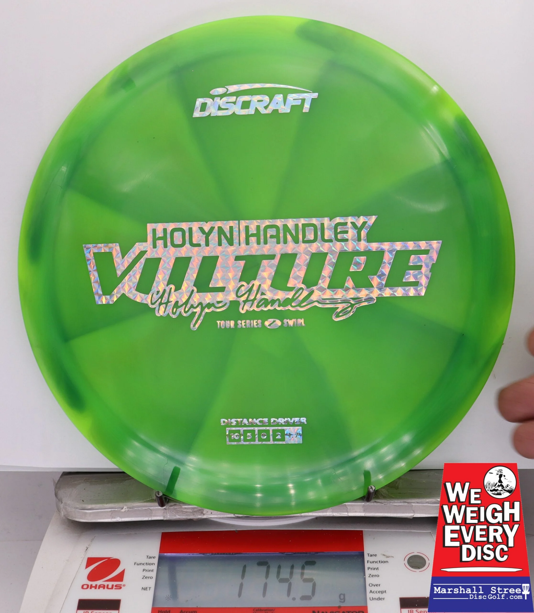 316519 Z Swirl Vulture, Holyn Handley 2025 Tour Series - #03 Green, 175