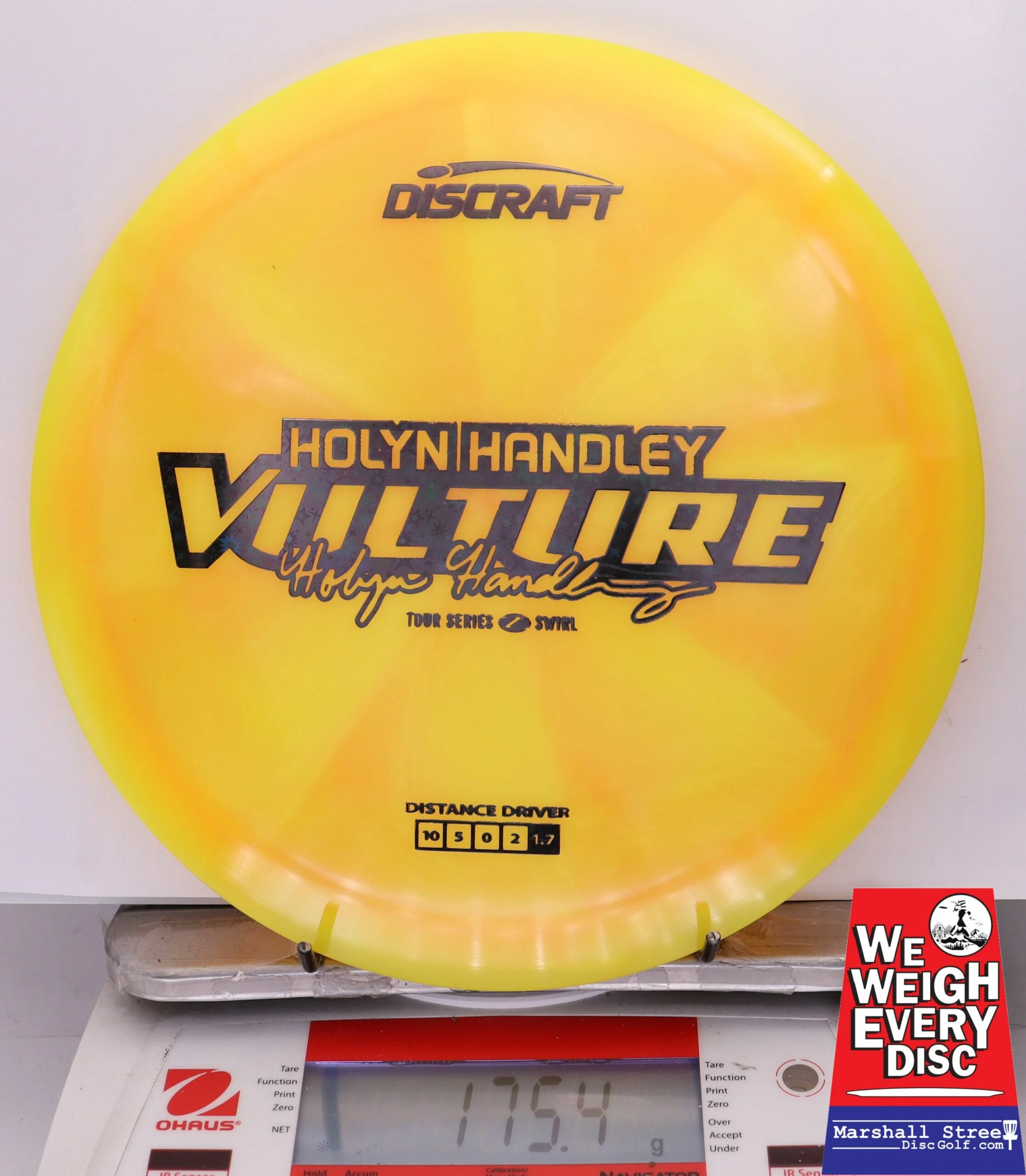 316523 Z Swirl Vulture, Holyn Handley 2025 Tour Series - #06 Yellow, 175