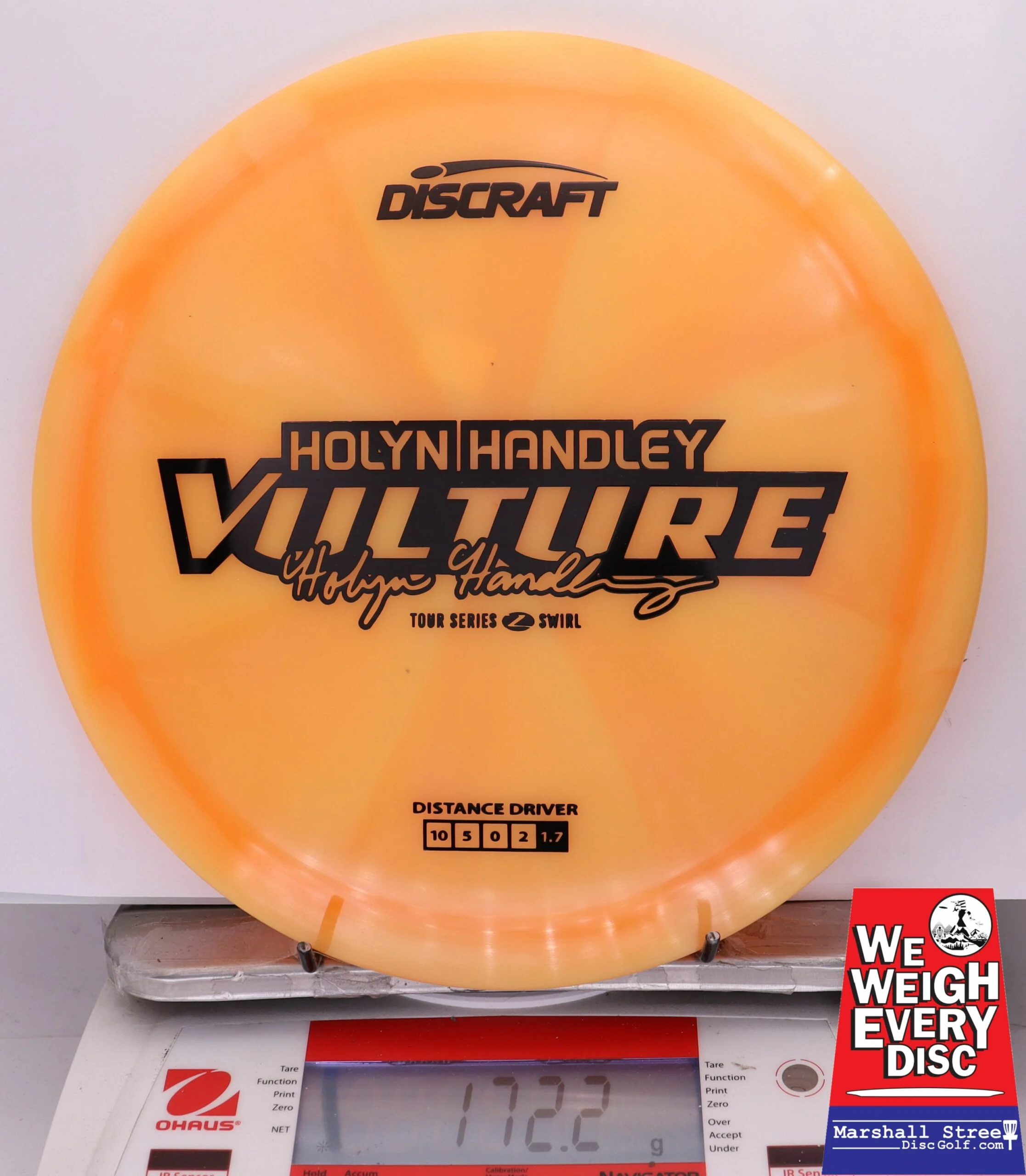 316524 Z Swirl Vulture, Holyn Handley 2025 Tour Series - #07 LtOrange, 172