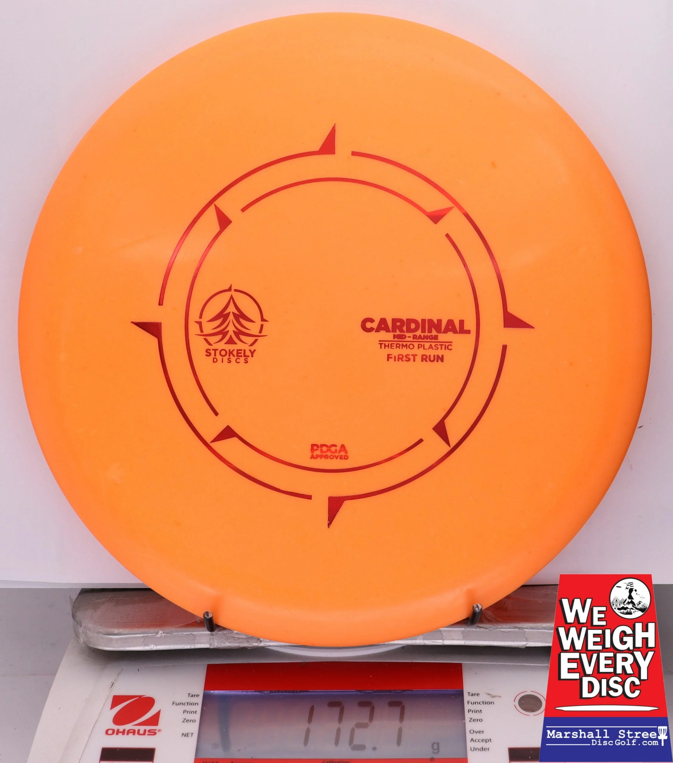 316678 Thermo Cardinal, 1st Run - #10 Orange, 173