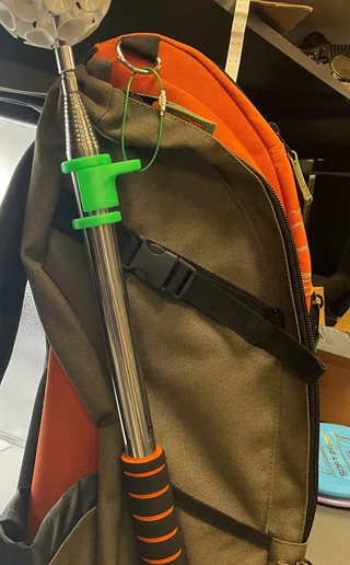 318166 Retriever Pole Clip - Neon Green