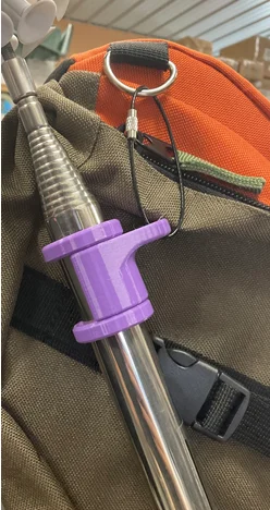 318167 Retriever Pole Clip - Purple