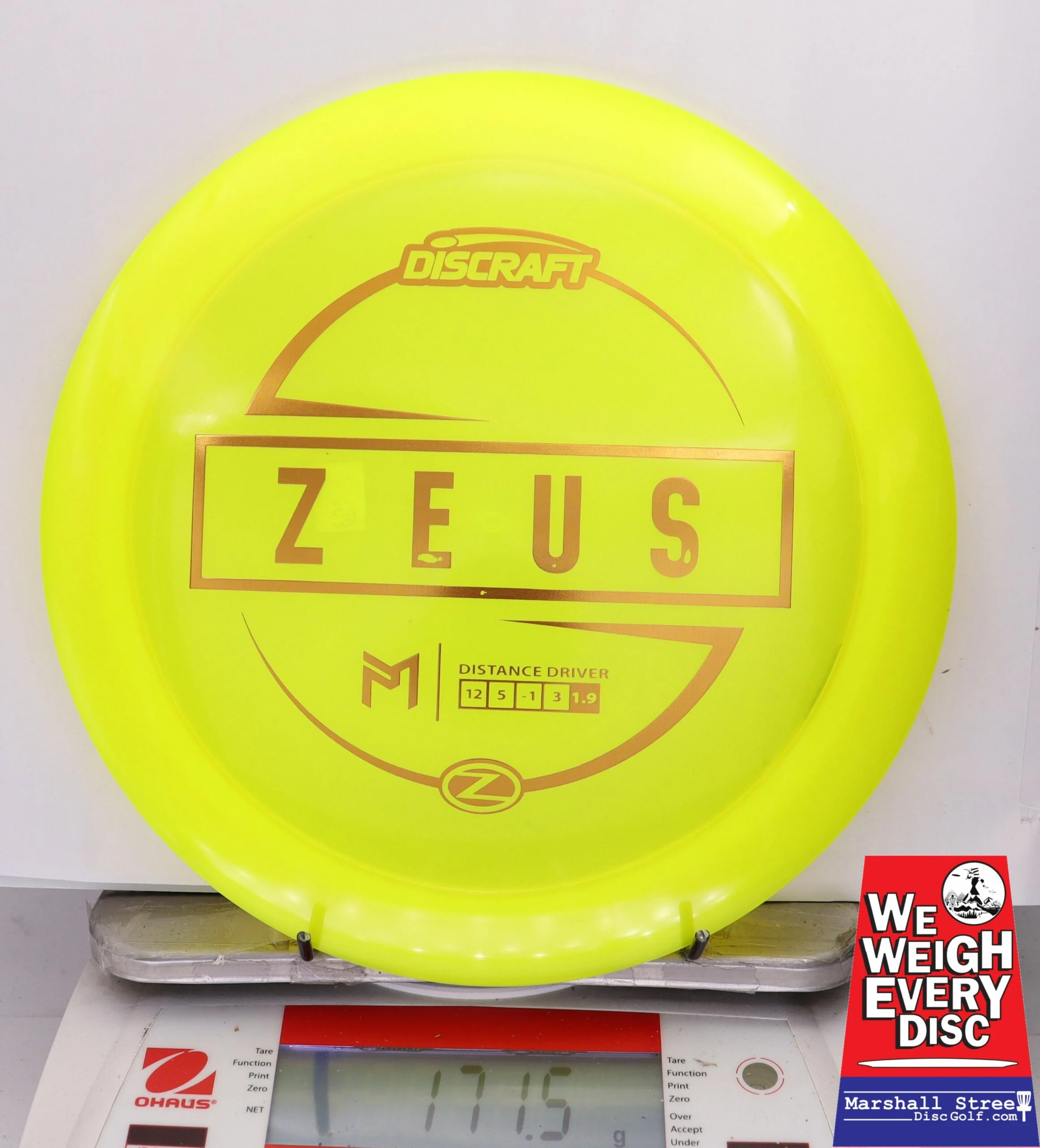 318179 X-Out Z Zeus - #103 NYellow, 172