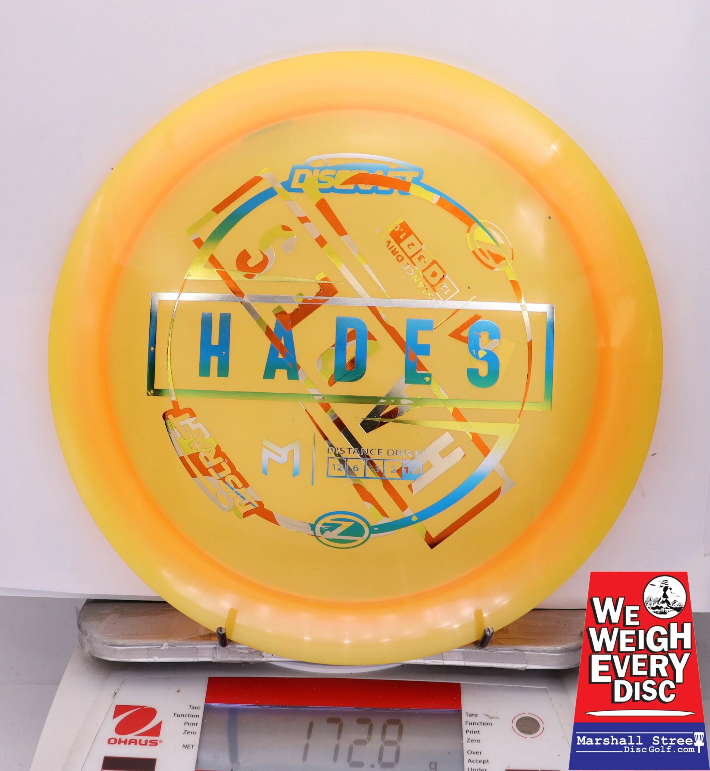 318254 X-Out Z Hades, Paul McBeth - #100 Yellow, 173