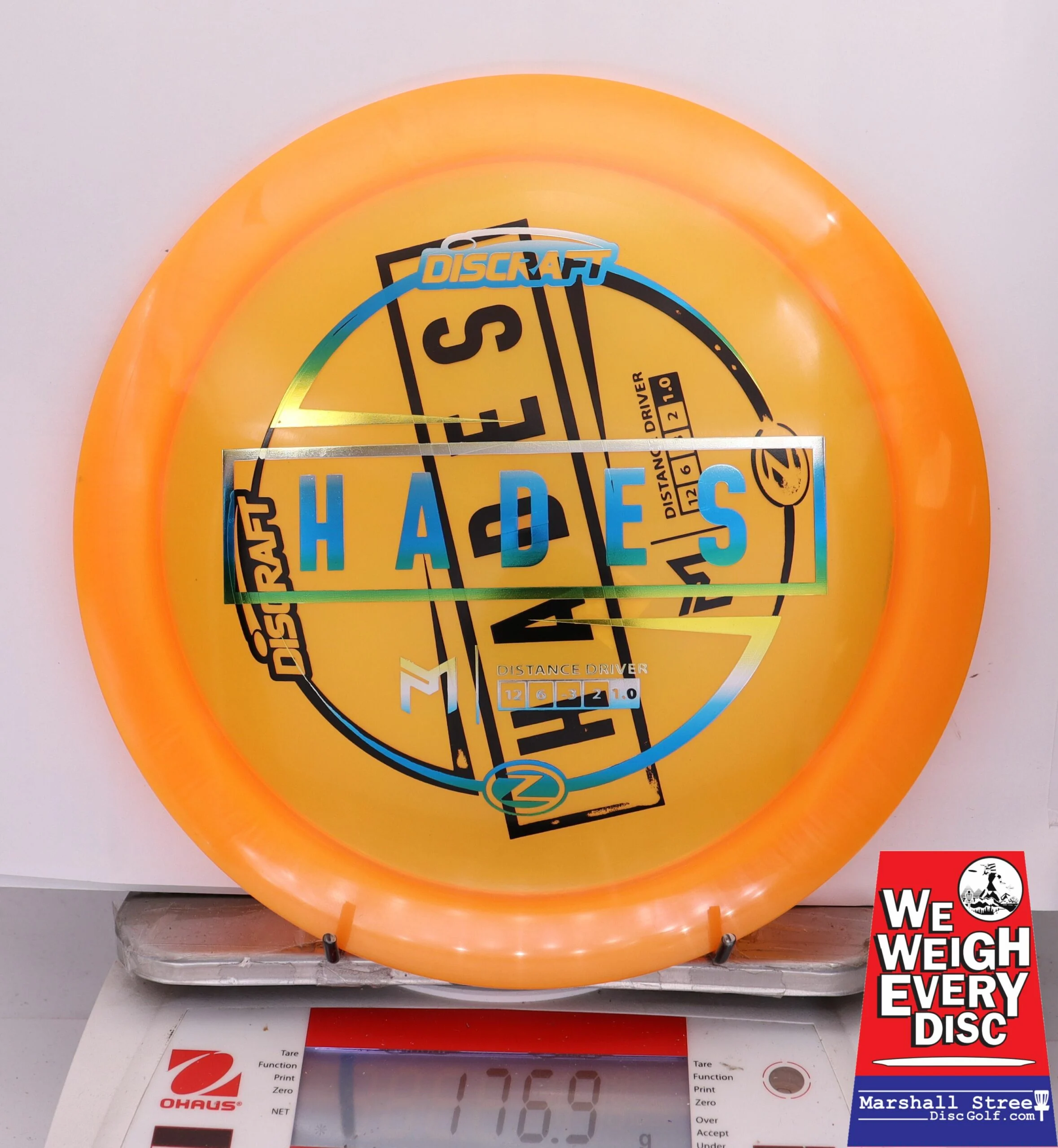 318258 X-Out Z Hades, Paul McBeth - #104 Orange, 177