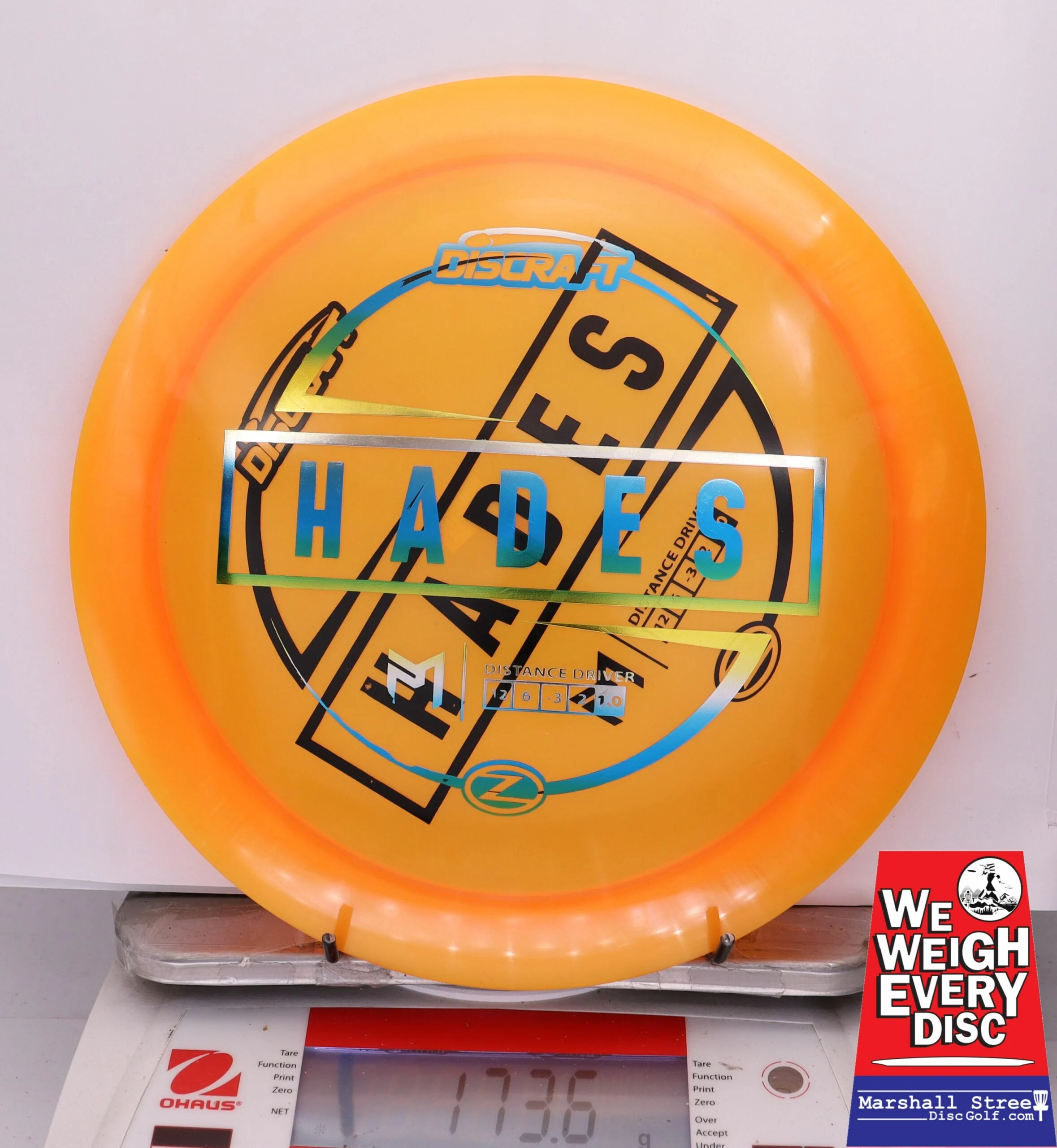 318259 X-Out Z Hades, Paul McBeth - #105 Orange, 174