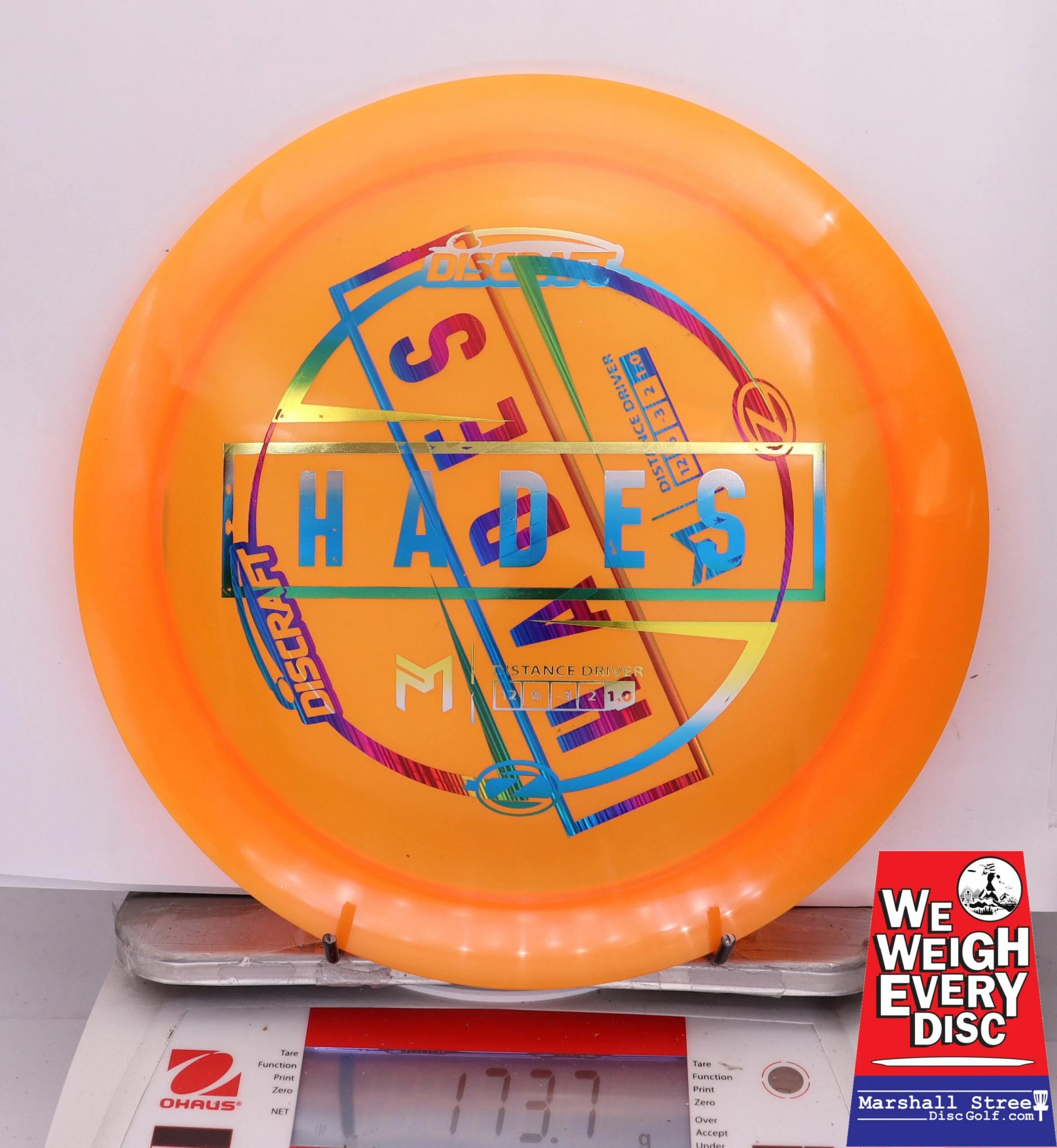 318261 X-Out Z Hades, Paul McBeth - #107 Orange, 174