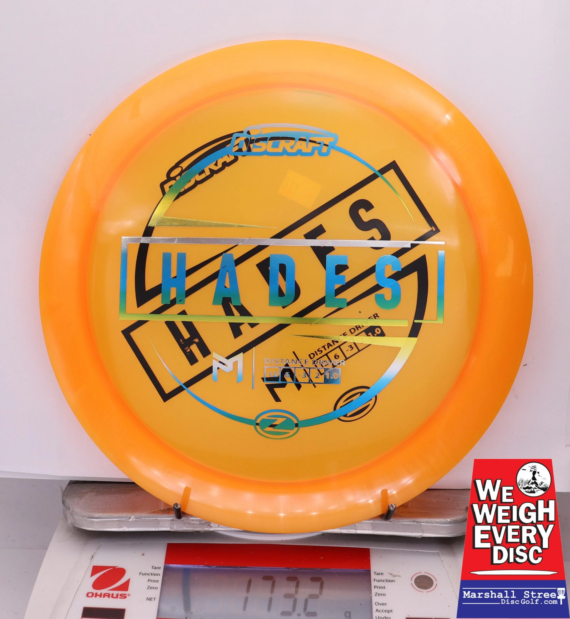 318266 X-Out Z Hades, Paul McBeth - #112 Orange, 173