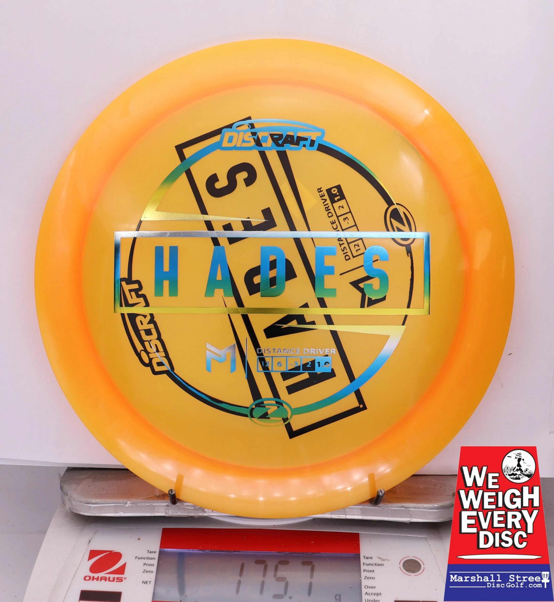 318267 X-Out Z Hades, Paul McBeth - #113 Orange, 176