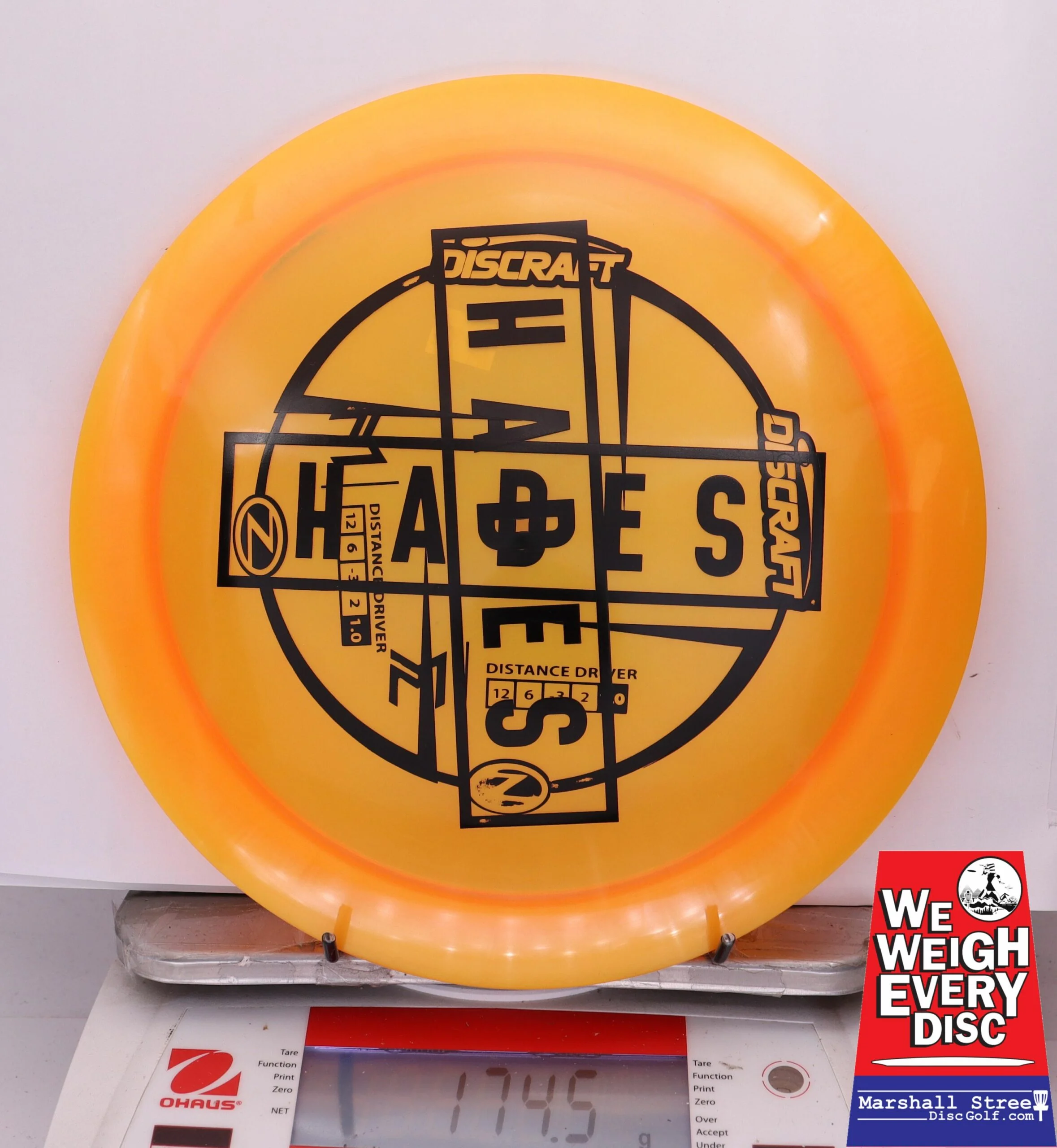 318268 X-Out Z Hades, Paul McBeth - #114 Orange, 175