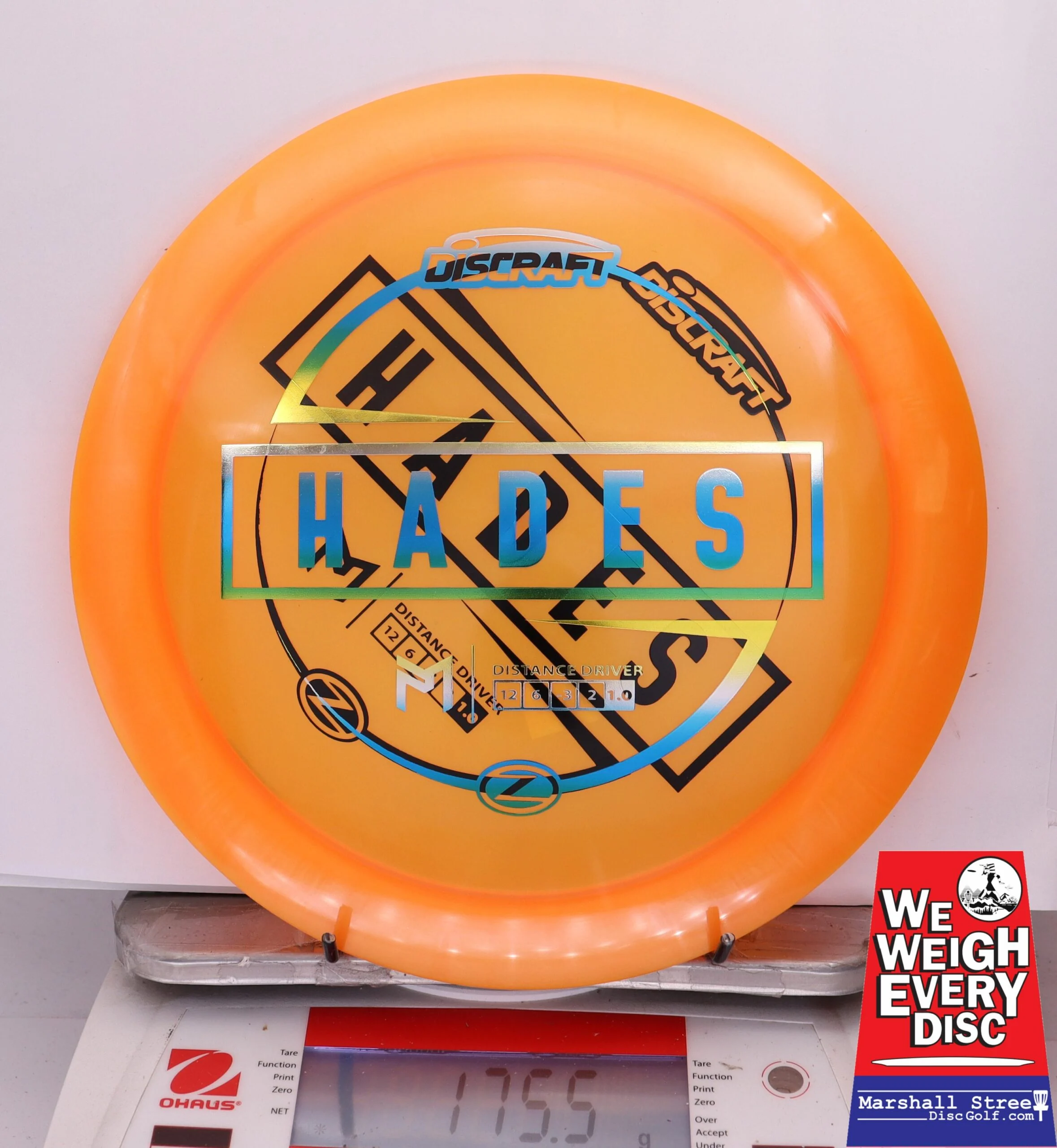318269 X-Out Z Hades, Paul McBeth - #115 Orange, 176