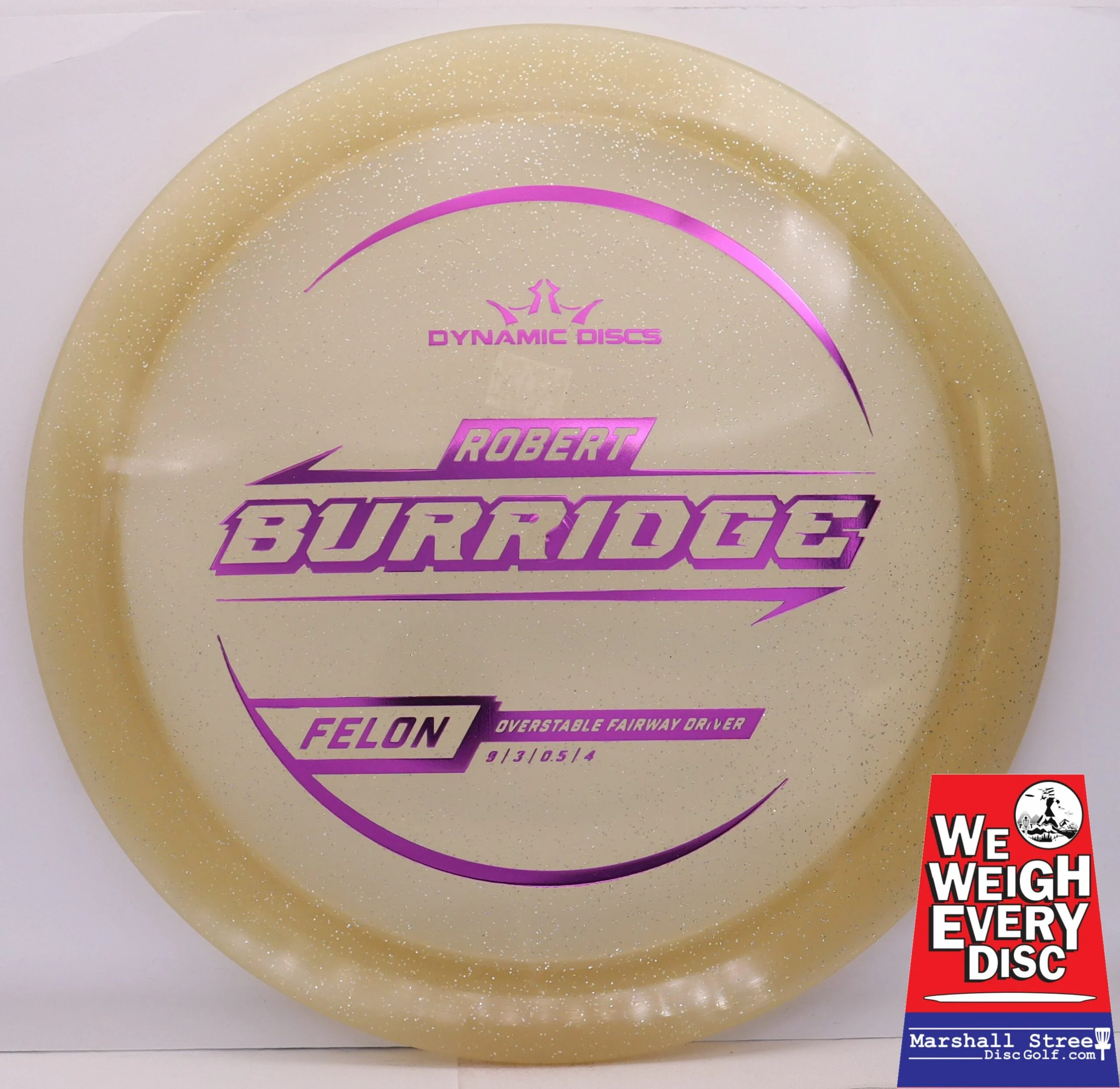 Lucid Gold Metal Flake Felon, Robert Burridge 2025 Tour Series