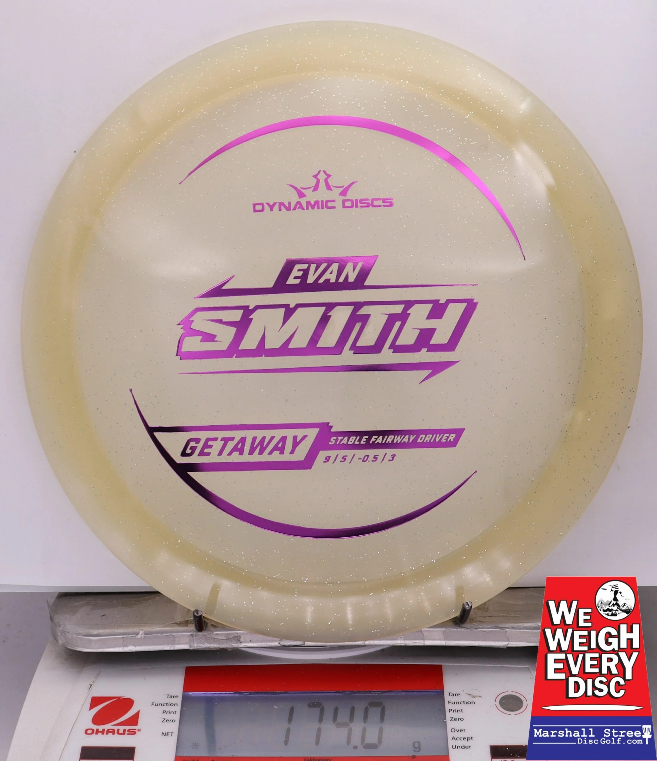 318900 Lucid Gold Metal Flake Getaway, Evan Smith 2025 Tour Series - #02 Gold, 174