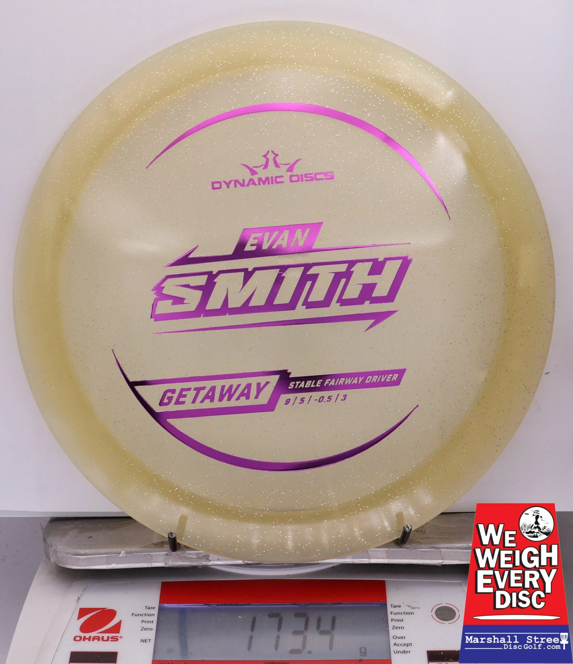 318902 Lucid Gold Metal Flake Getaway, Evan Smith 2025 Tour Series - #04 Gold, 173