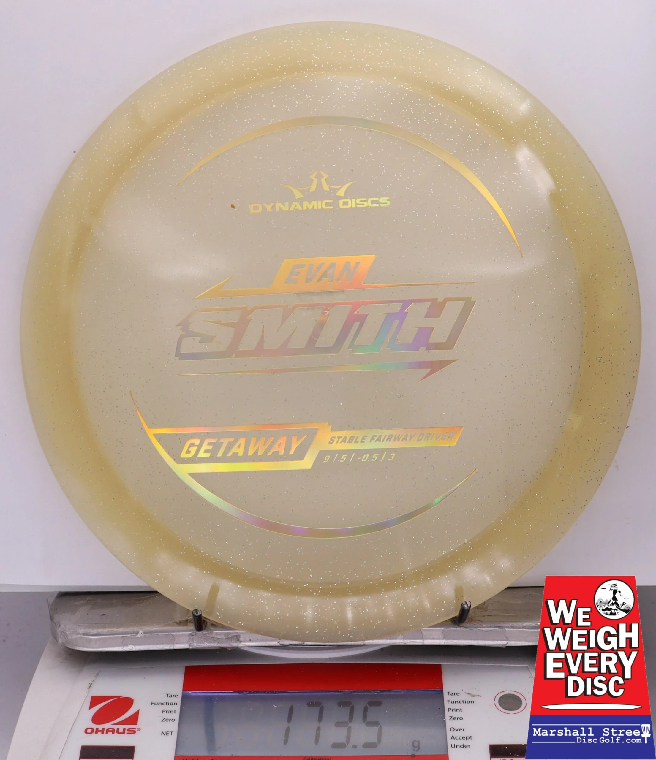 318904 Lucid Gold Metal Flake Getaway, Evan Smith 2025 Tour Series - #06 Gold, 174