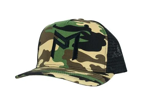 323144 Paul McBeth Logo Trucker Hat - Camo, Snapback