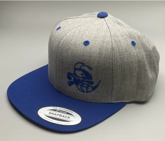 Buzzz Flat Bill Snap Hat, 2Tone - Image 7