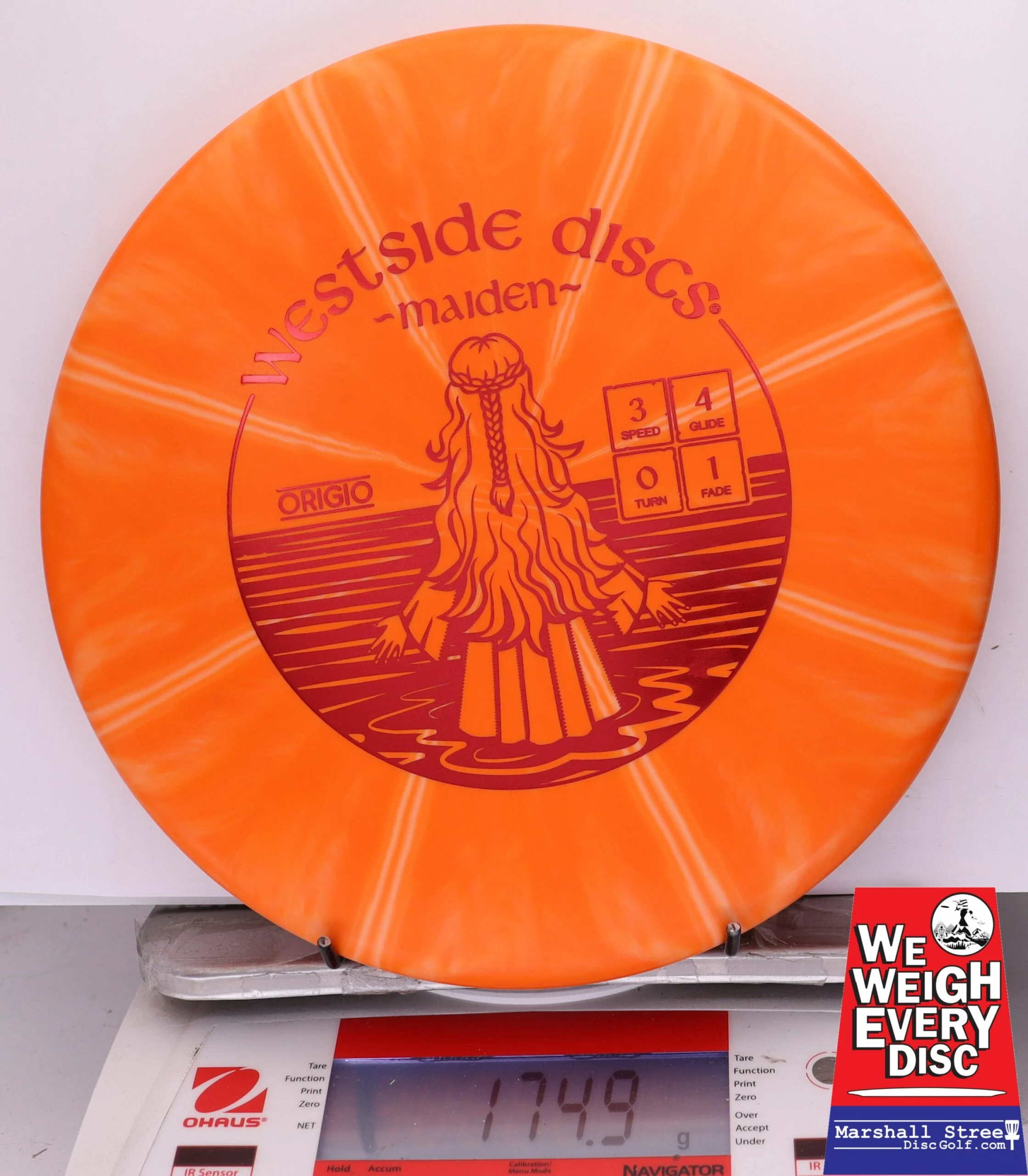 324561 Origio Burst Maiden - #266 Orange, 175