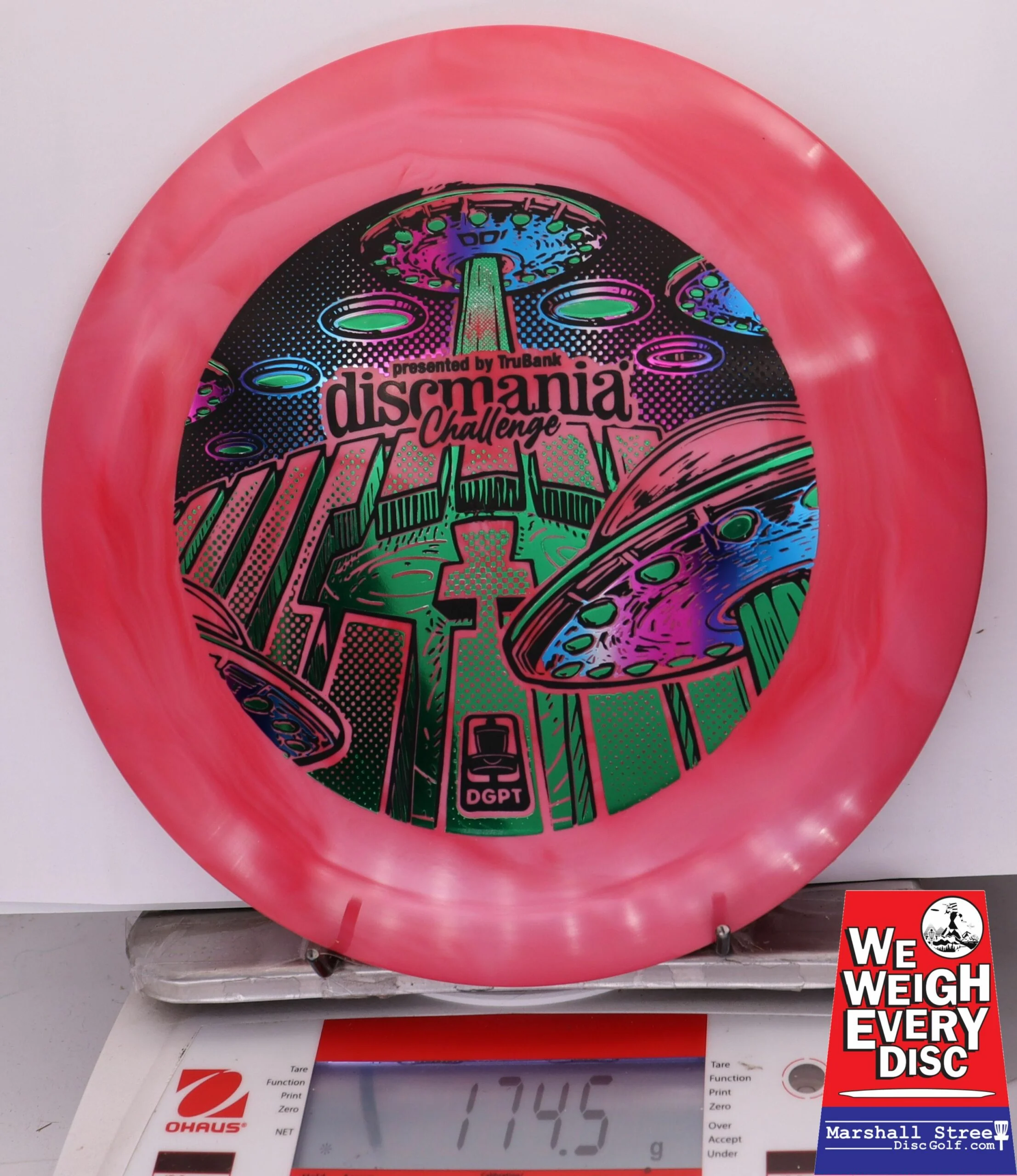 325611 Swirly S-Line DD1, 2025 Discmania Challenge - #04 Red, 175