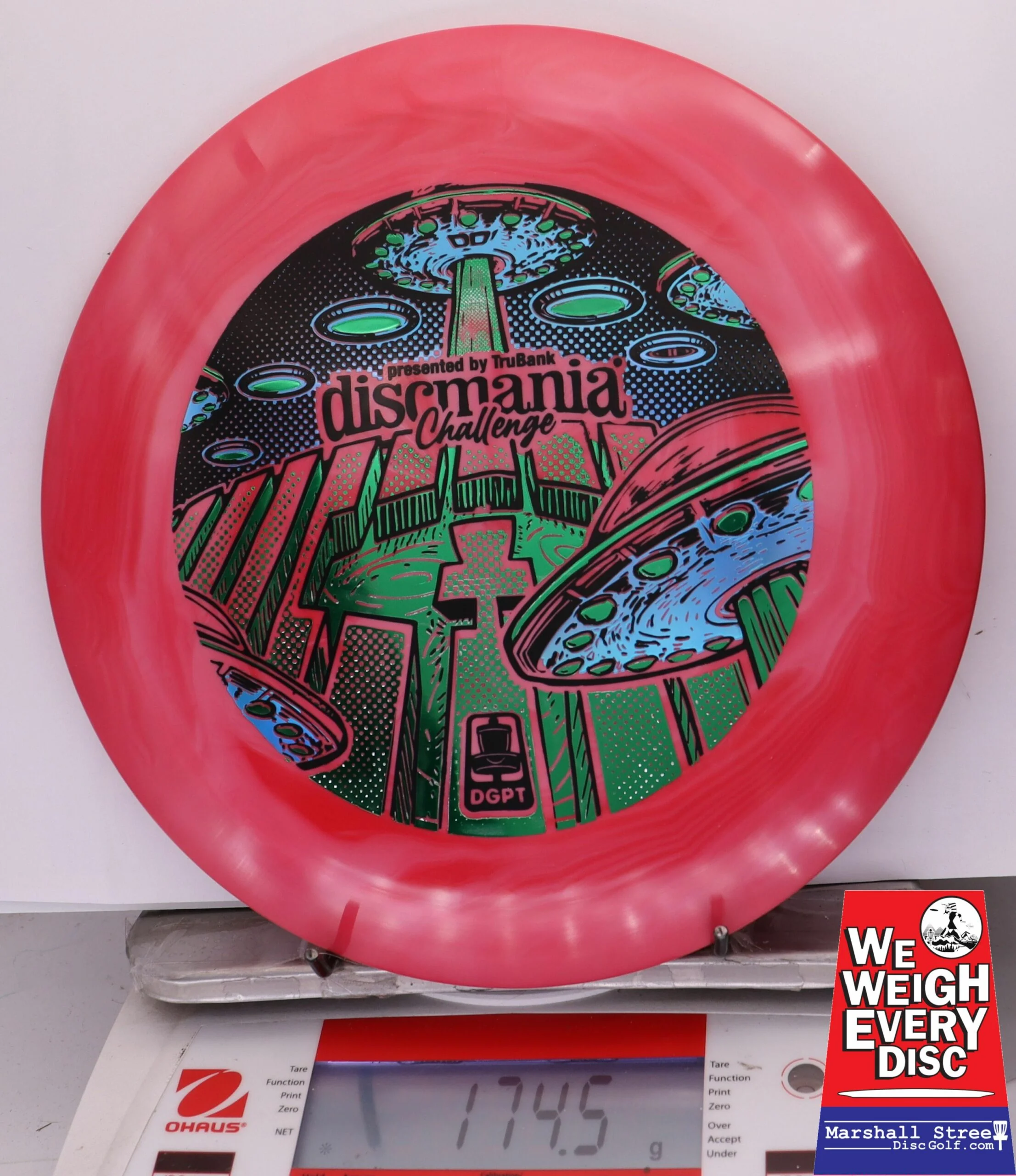 325614 Swirly S-Line DD1, 2025 Discmania Challenge - #07 Red, 175