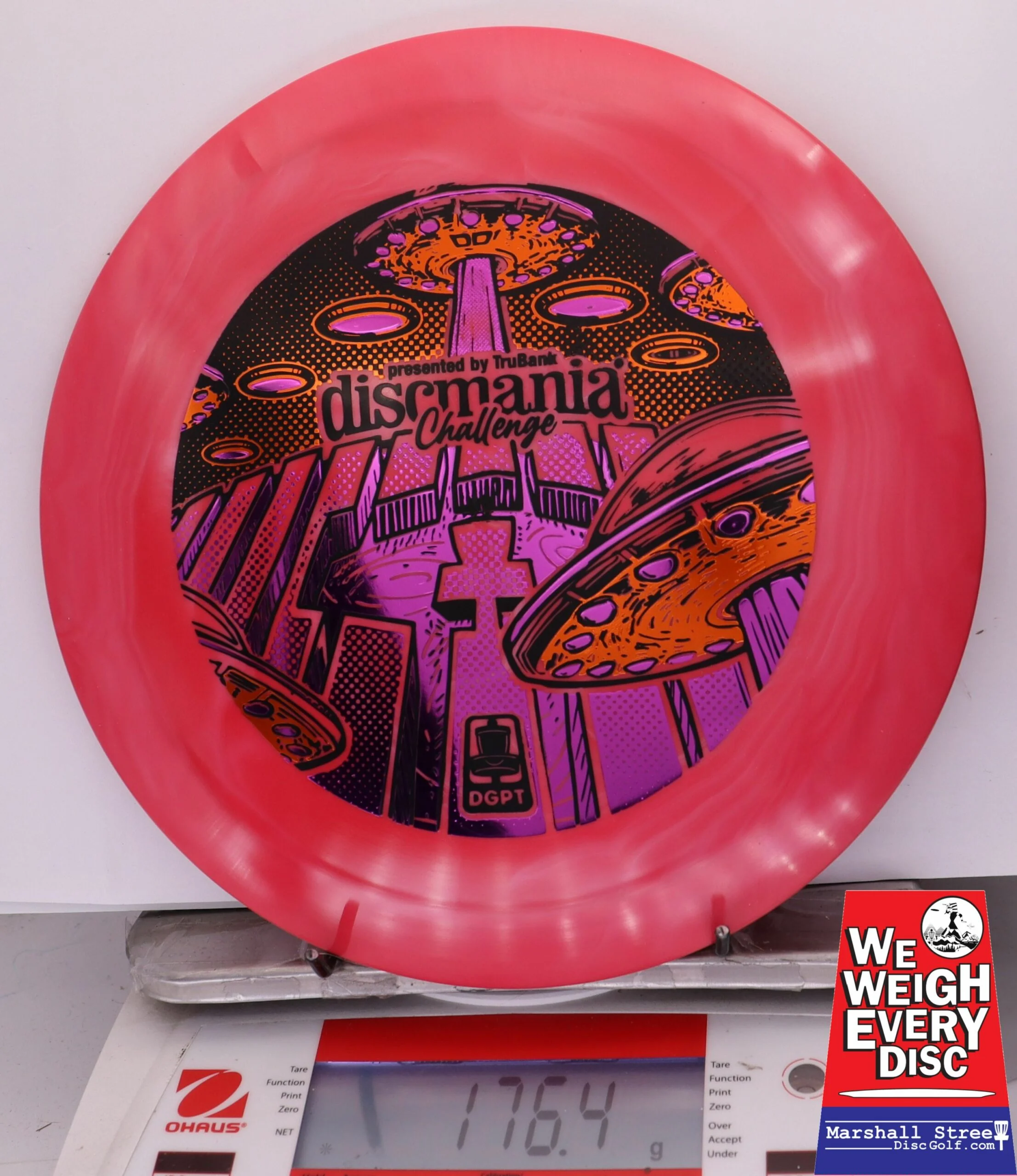 325616 Swirly S-Line DD1, 2025 Discmania Challenge - #09 Red, 176