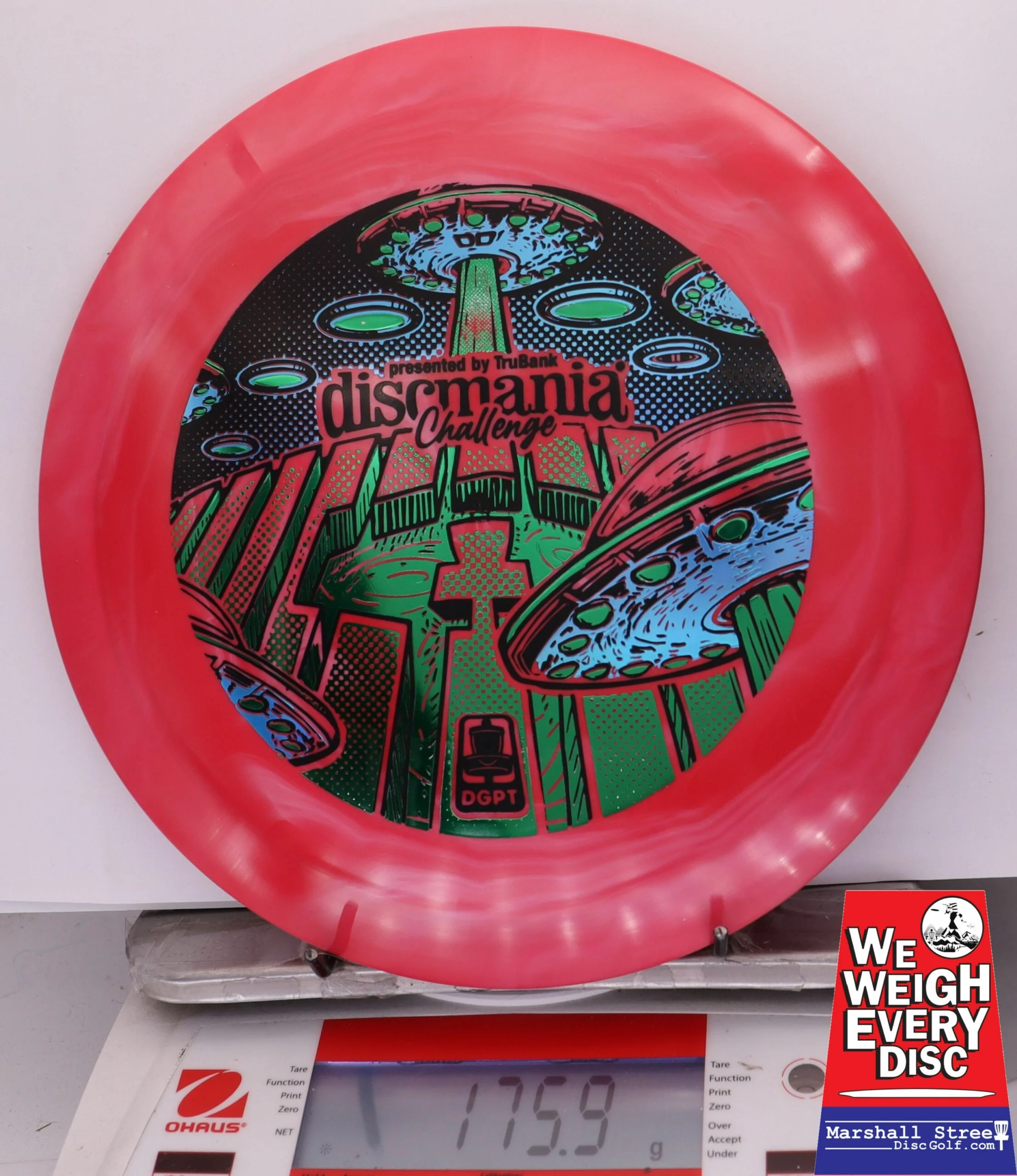 325617 Swirly S-Line DD1, 2025 Discmania Challenge - #10 Red, 176