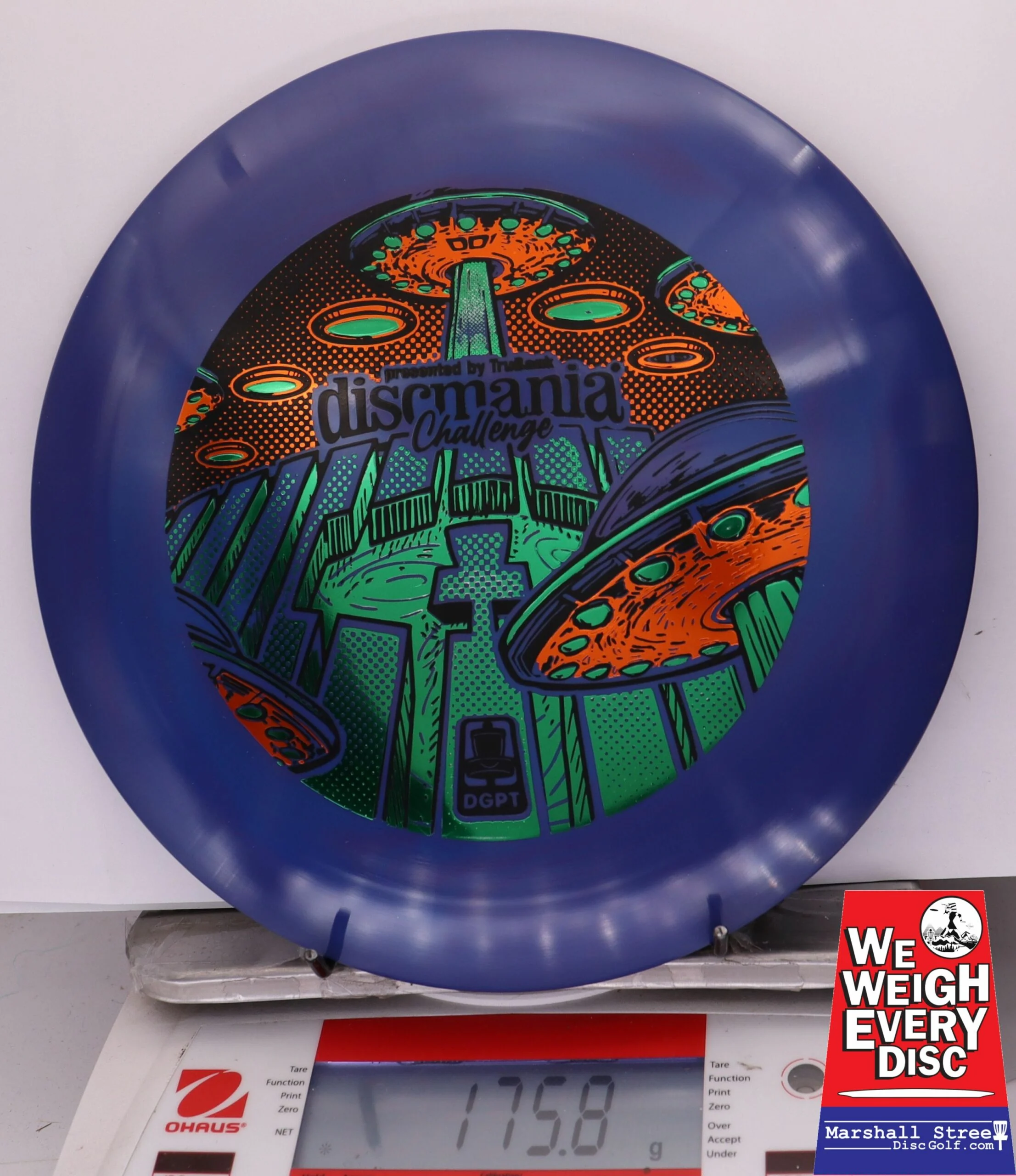 325618 Swirly S-Line DD1, 2025 Discmania Challenge - #11 Blurple, 176