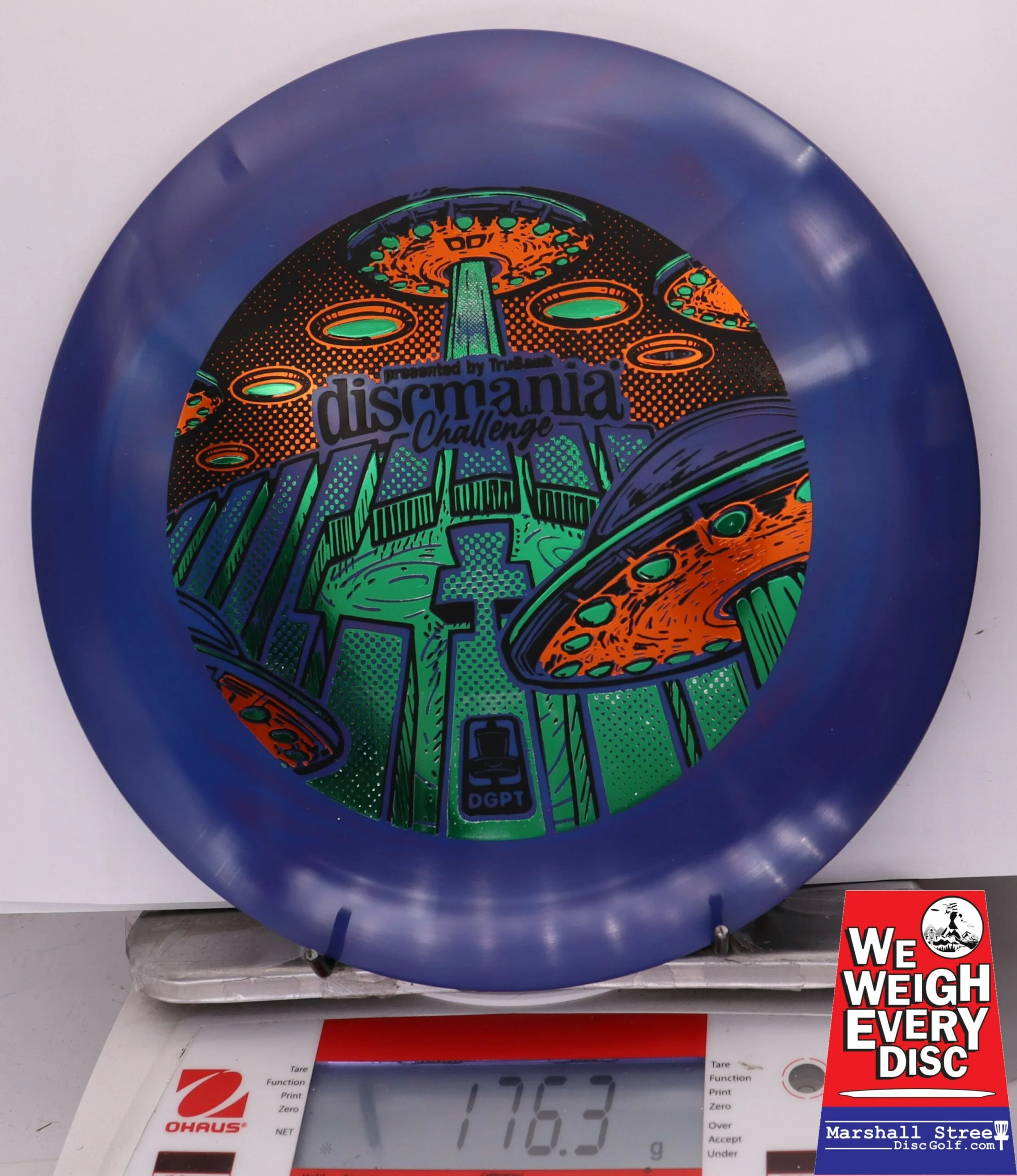 325622 Swirly S-Line DD1, 2025 Discmania Challenge - #15 Blurple, 176