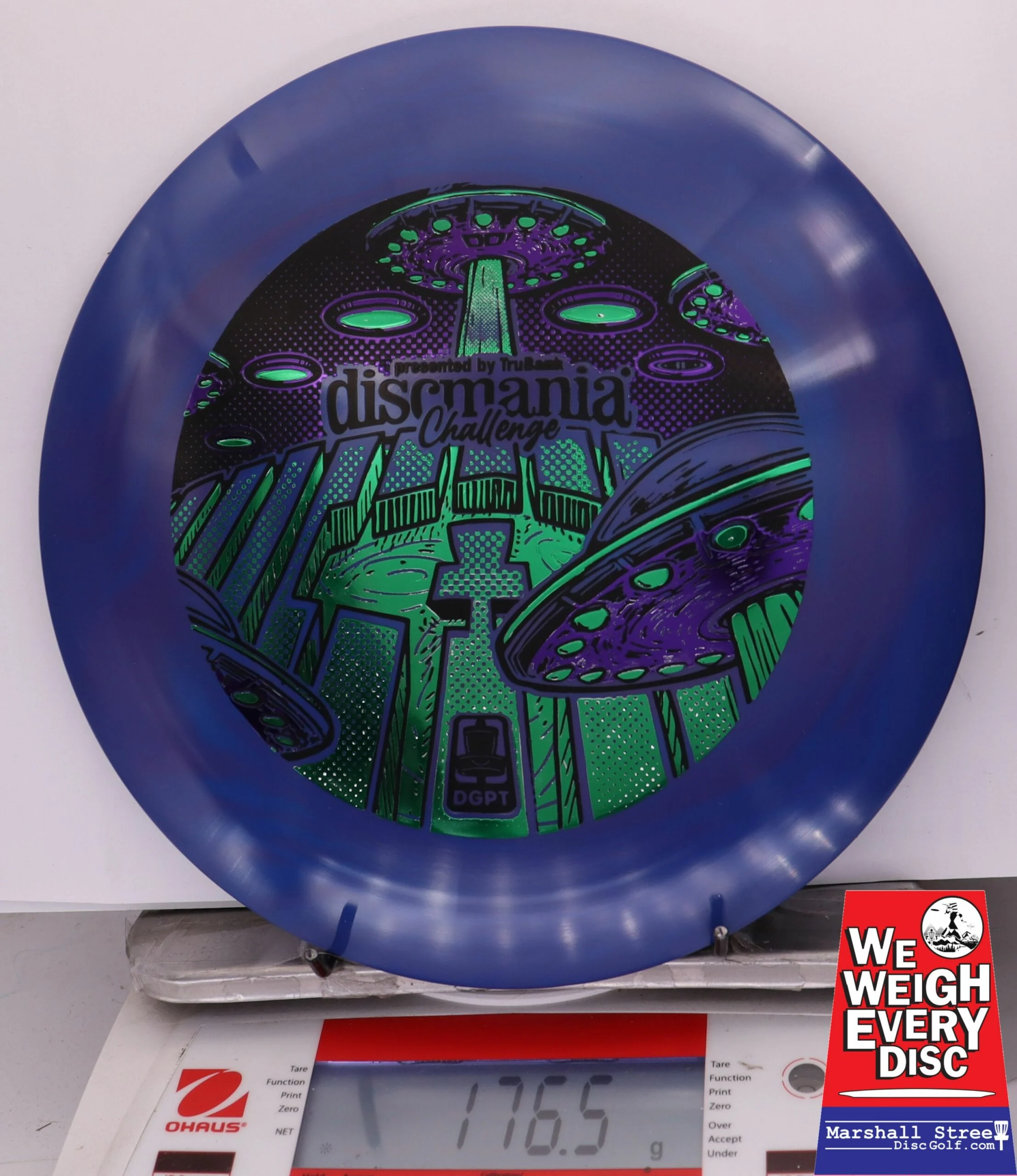 325623 Swirly S-Line DD1, 2025 Discmania Challenge - #16 Blurple, 177