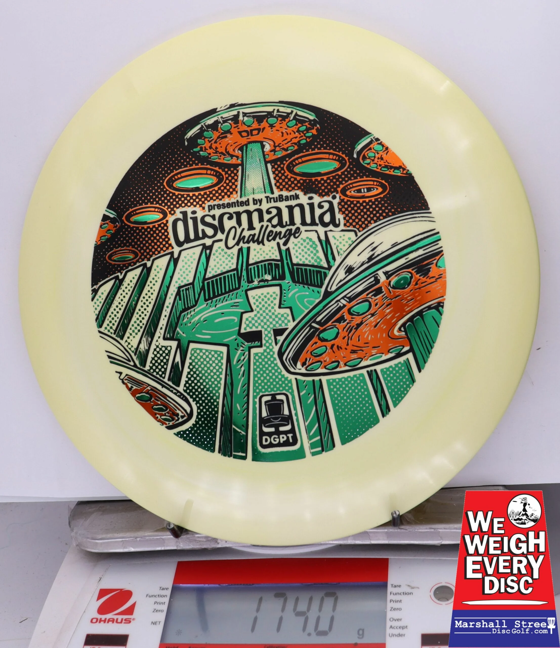 325642 Swirly S-Line DD1, 2025 Discmania Challenge - #35 Yellow, 174