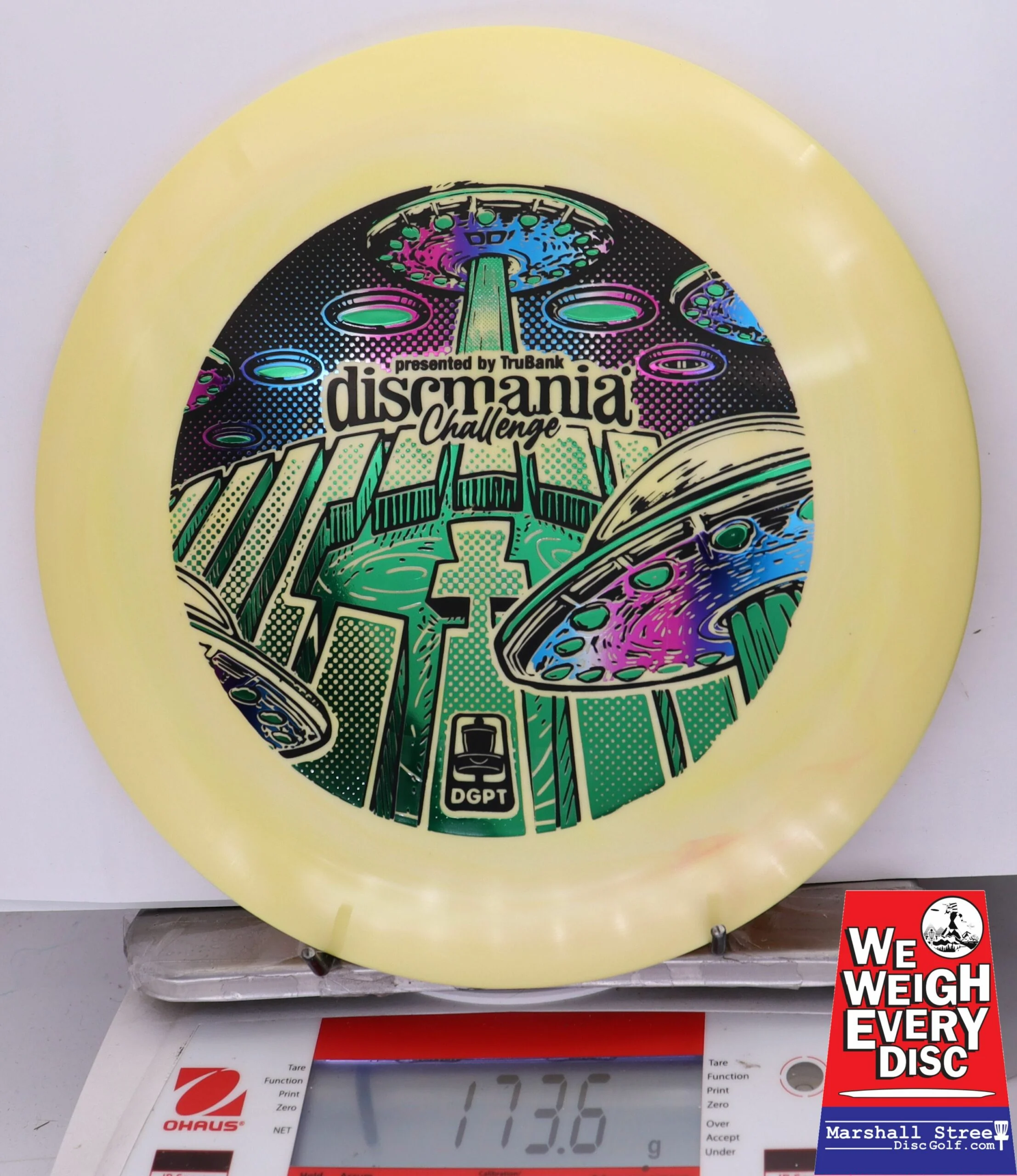 325644 Swirly S-Line DD1, 2025 Discmania Challenge - #37 Yellow, 174