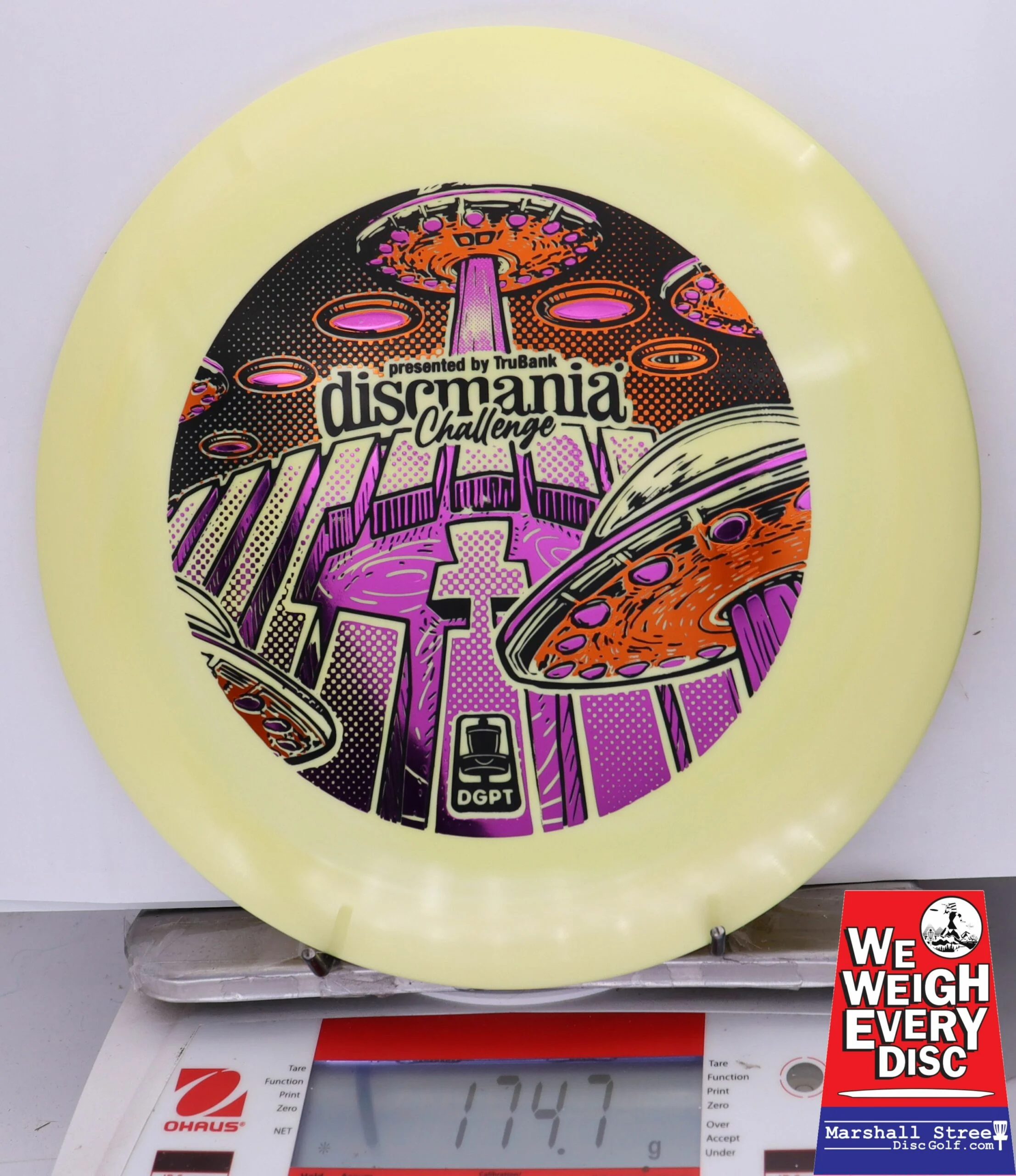 325647 Swirly S-Line DD1, 2025 Discmania Challenge - #40 Yellow, 175