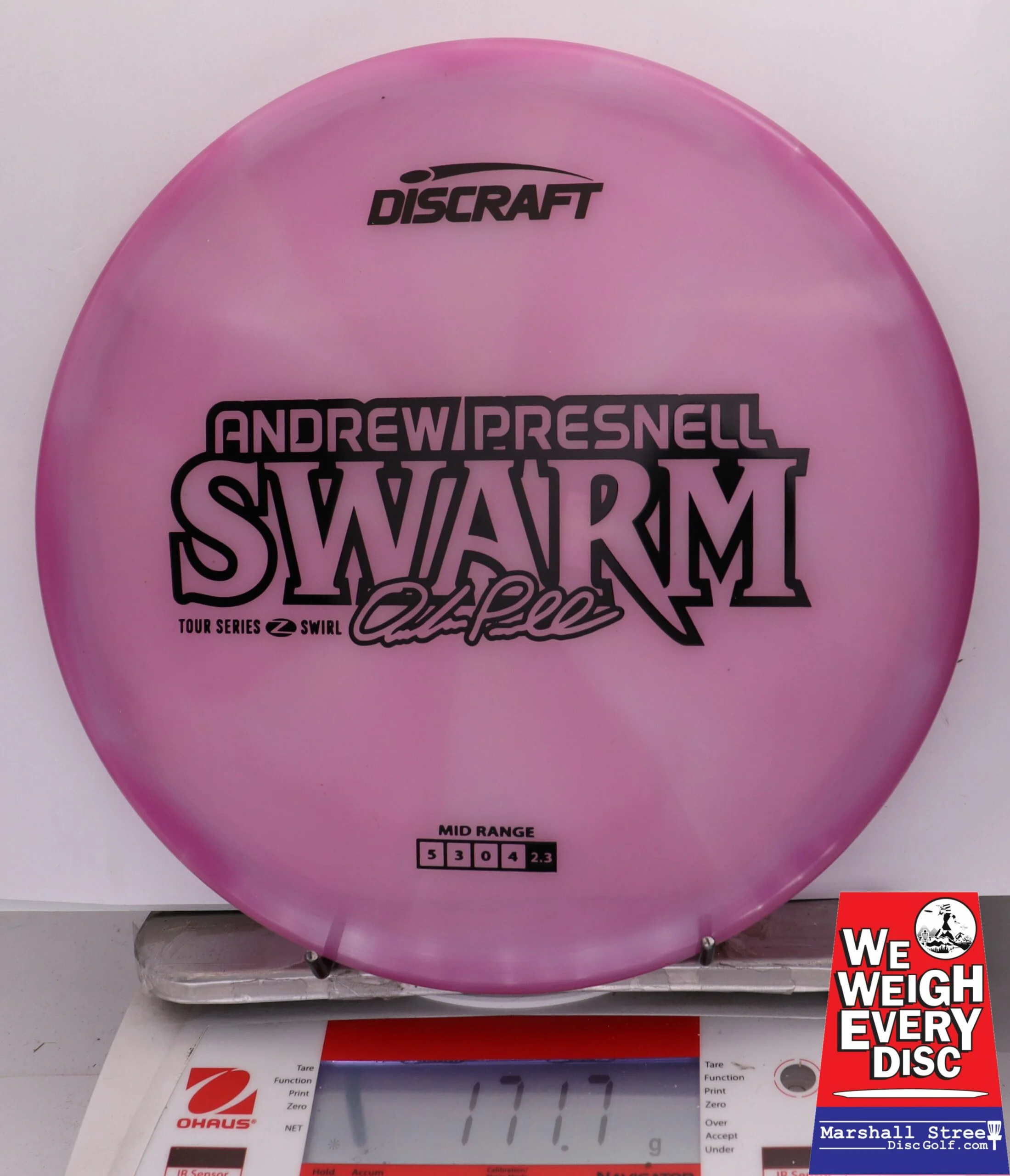 326045 Z Swirl Swarm, Andrew Presnell 2025 Tour Series - #15 Magenta, 172