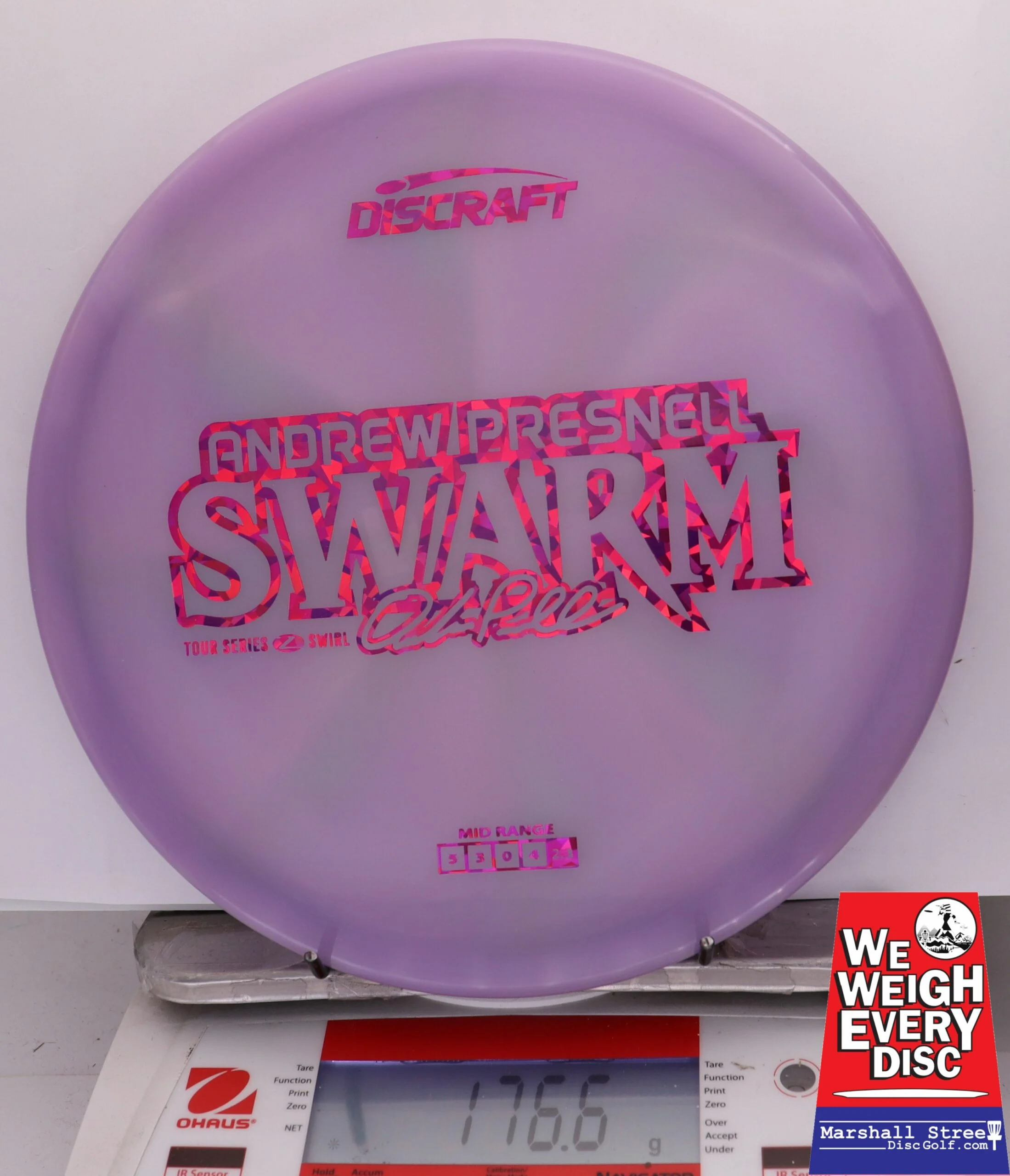 326046 Z Swirl Swarm, Andrew Presnell 2025 Tour Series - #16 LtPurple, 177