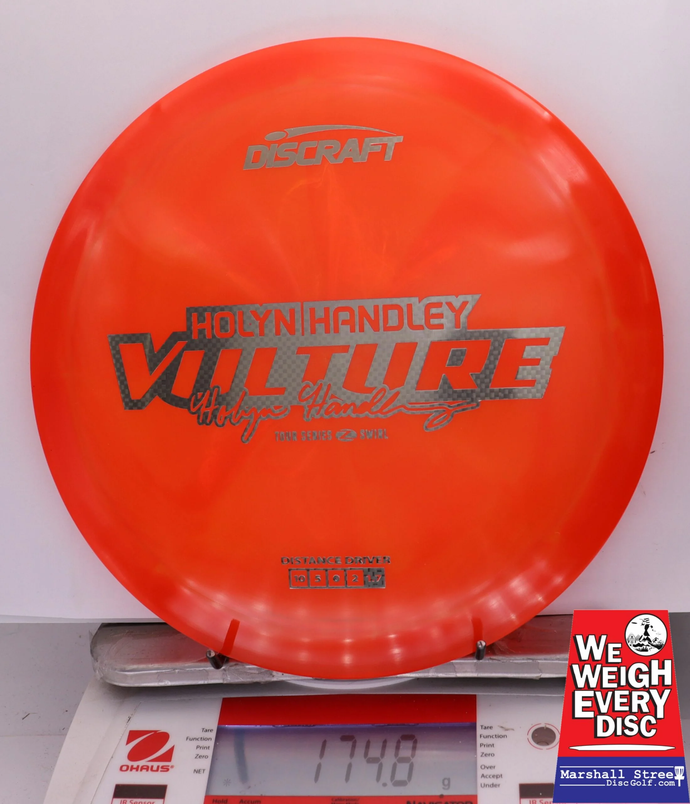 326111 Z Swirl Vulture, Holyn Handley 2025 Tour Series - #21 Orange, 175