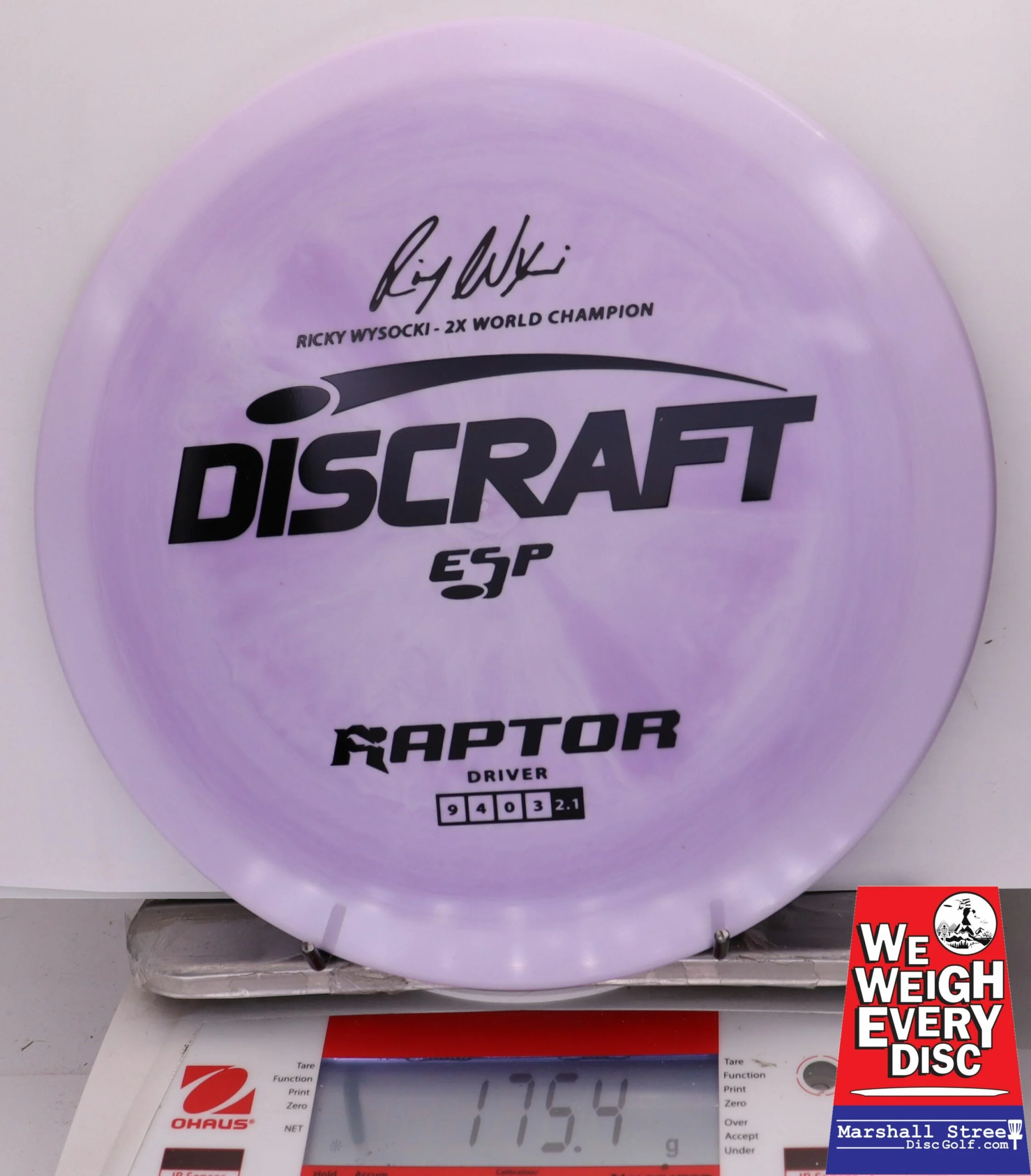 327392 ESP Raptor, Ricky Wysocki 2X - #14 LtPurple, 175
