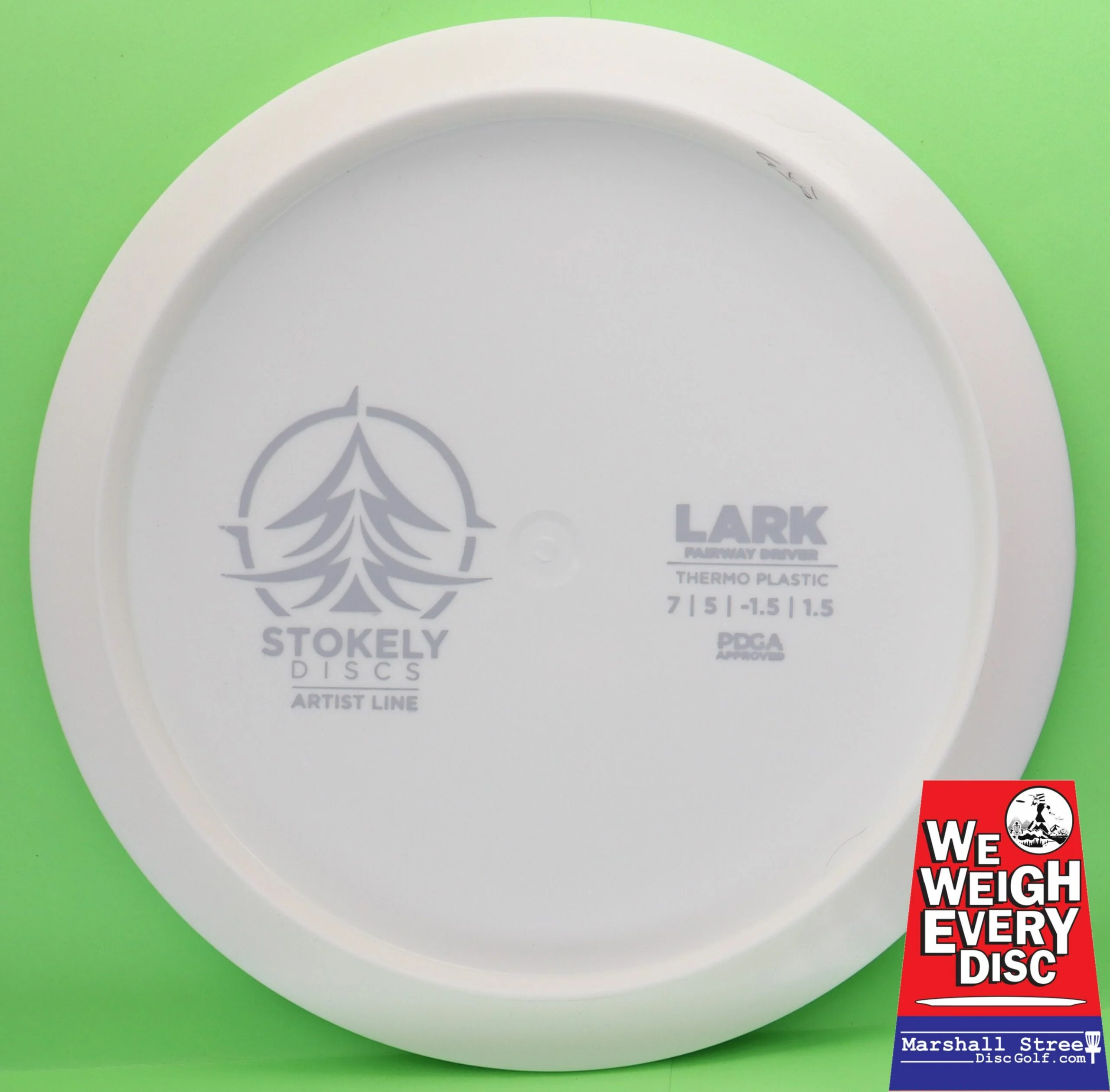 Thermo Lark, Artist Line Bottom Stamp