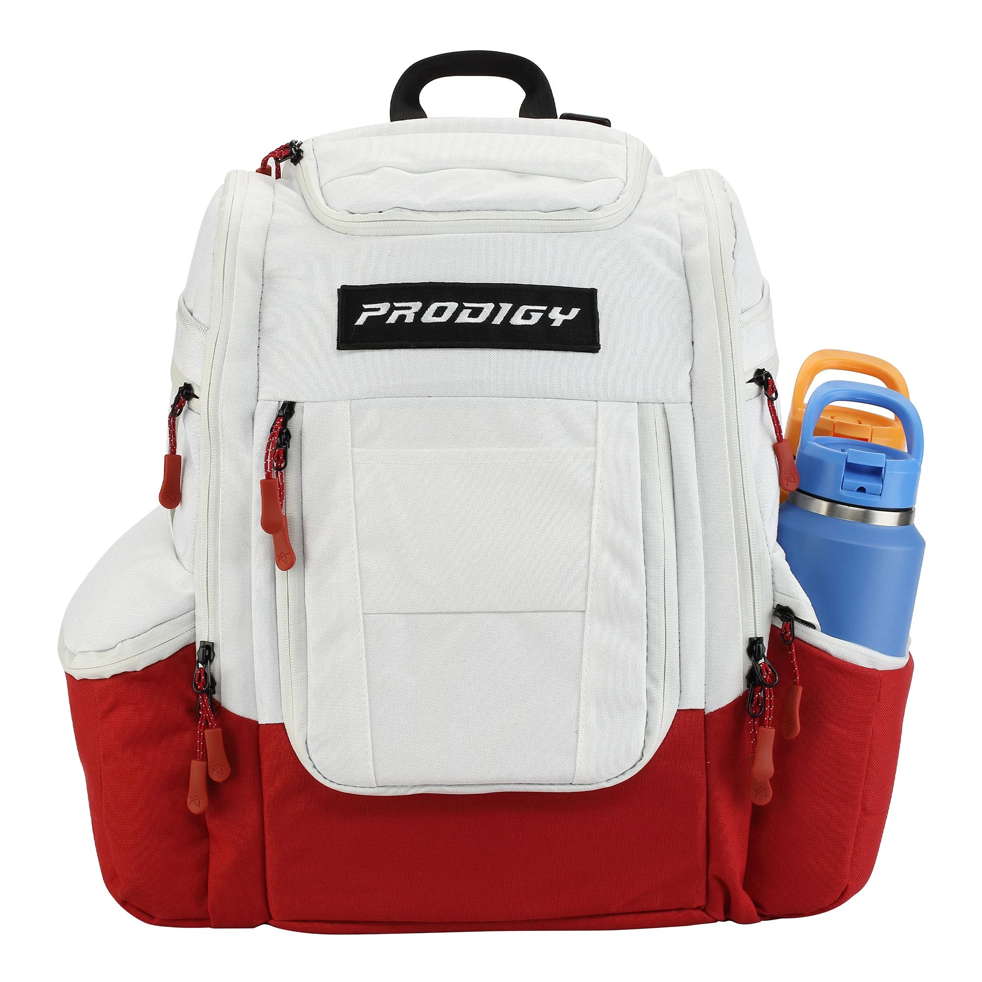 327975 Prodigy Apex XL Backpack - WhiteRed, 30+Discs