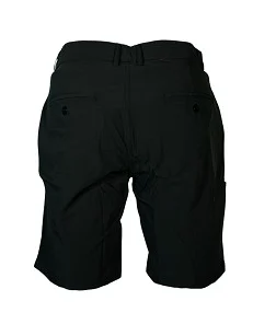 FLY GREEN, BLACK MID LENGTH DISC GOLF SHORTS WITH TOWELTECH(TM) POCKETS - Image 5
