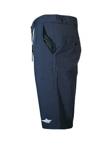 FLY GREEN, NAVY BLUE TOWELTECH(TM) DISC GOLF SHORTS. - Image 3