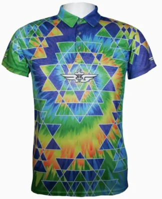 FLY GREEN, DRI-FIT-FLY DYE V.2-POLO