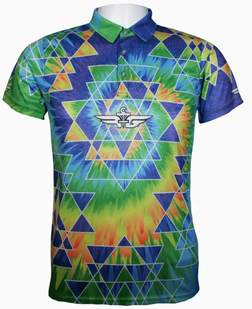 FLY GREEN, DRI-FIT-FLY DYE V.2-POLO