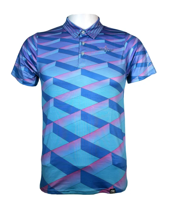 FLY GREEN, JOEL FREEMAN COLLECTION-BLUE BOX-POLO - Image 2