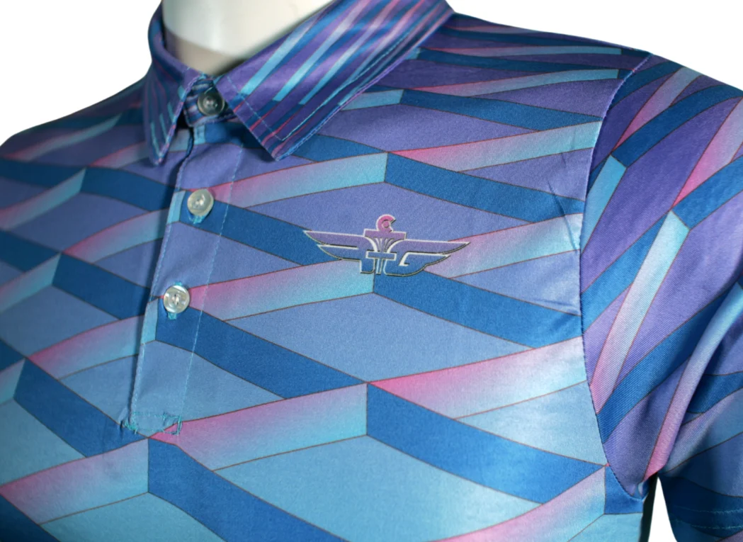 FLY GREEN, JOEL FREEMAN COLLECTION-BLUE BOX-POLO - Image 4