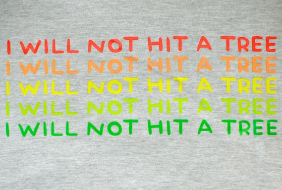 FLY GREEN, UNISEX T-SHIRTS- I Will Not Hit A Tree