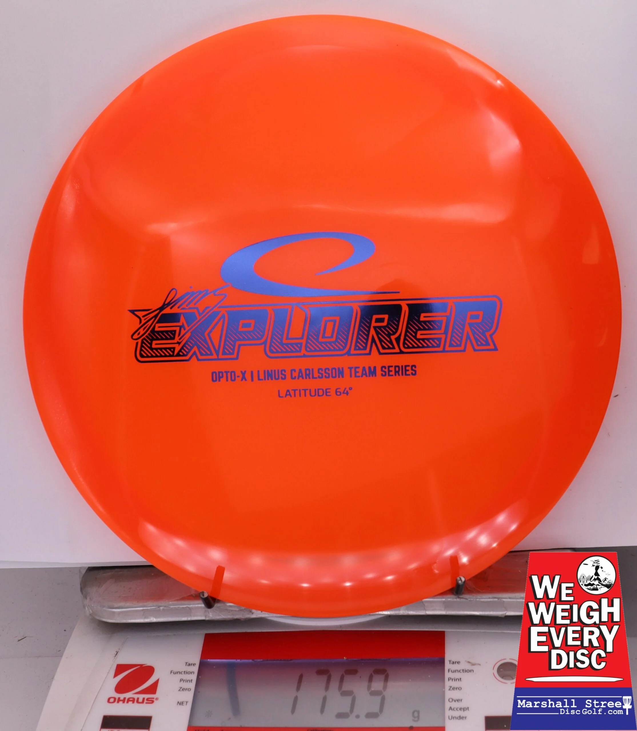 328180 Opto-X Explorer, Linus Carlsson 2025 Team Series - #12 Orange, 176