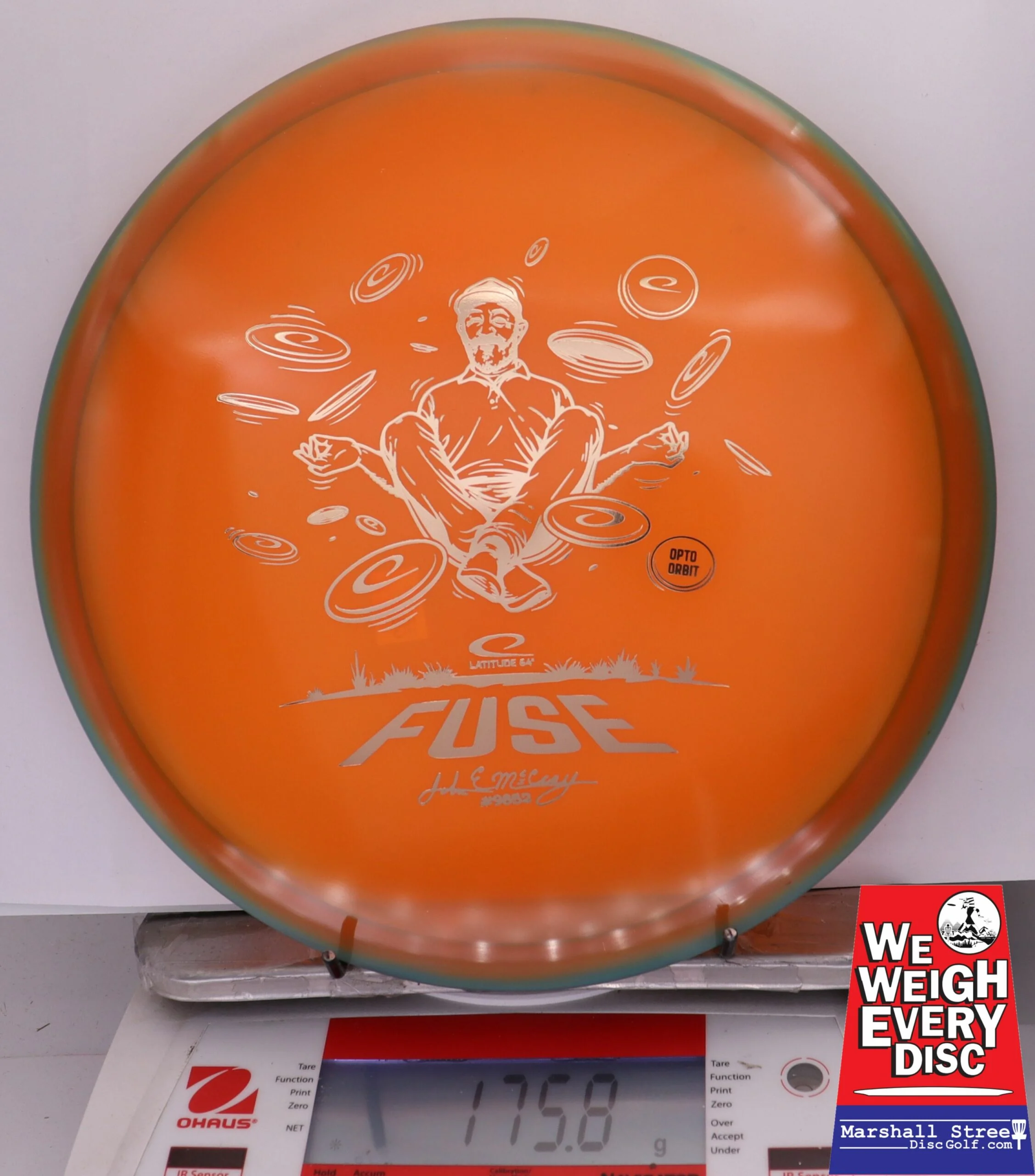 328183 Opto Orbit Fuse, JohnE McCray 2025 Team Series - #02 Orange, 176
