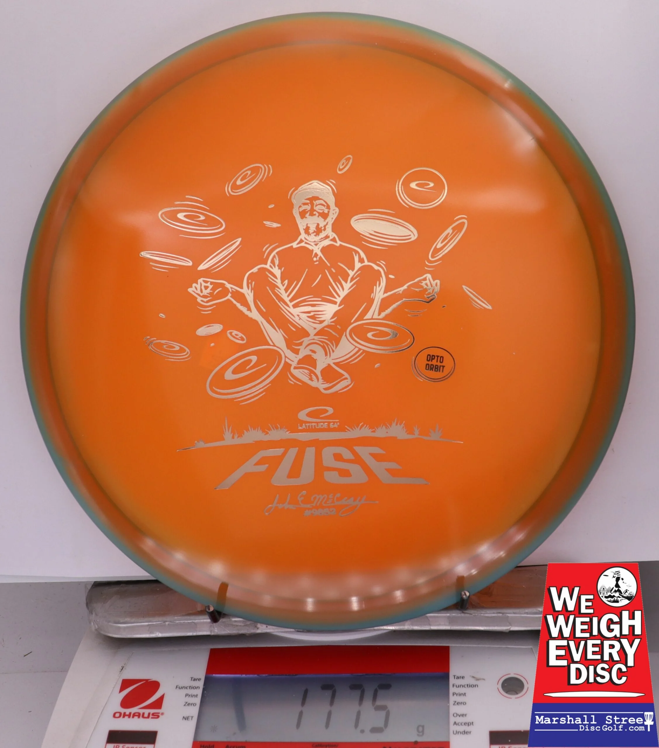 328184 Opto Orbit Fuse, JohnE McCray 2025 Team Series - #03 Orange, 178